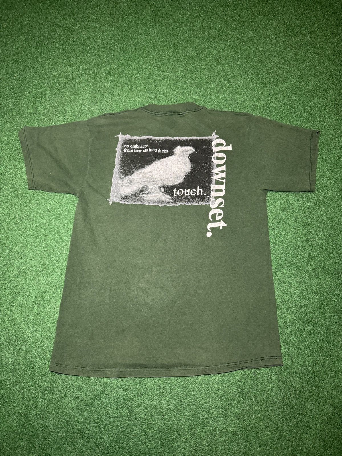 Band Tees Vintage 90s Downset Dead Language LA Hardcore XL T Shirt Size US XL / EU 56 / 4 - 3 Thumbnail