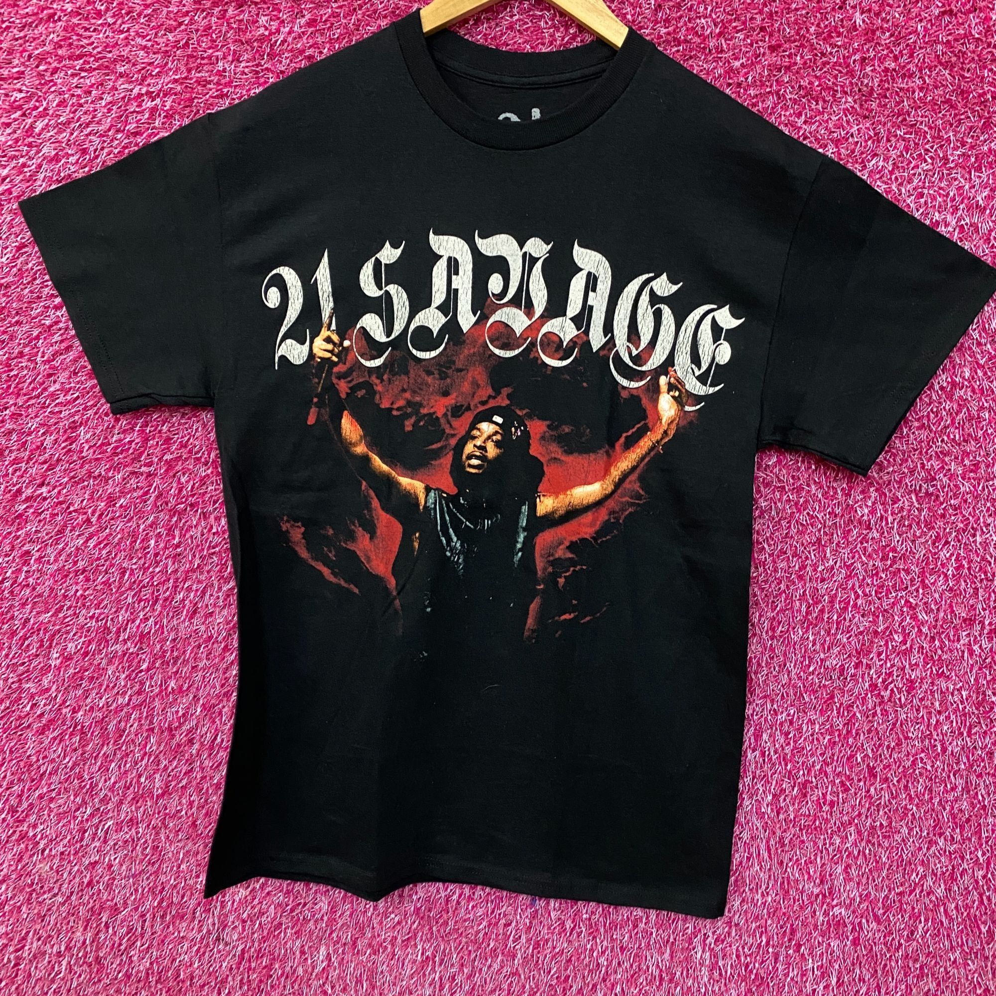 21 Savage 21 Savage American Dream Graphic Tee Medium Size US M / EU 48-50 / 2 - 3 Thumbnail