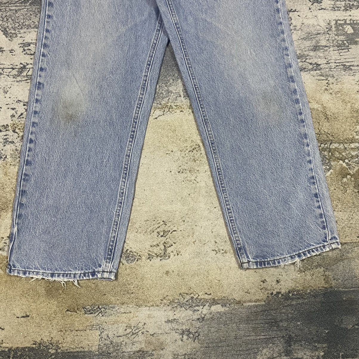 Carhartt × Jean × Vintage Vintage Carhatt Distressed Baggy Denim Jeans Size US 35 - 3 Thumbnail