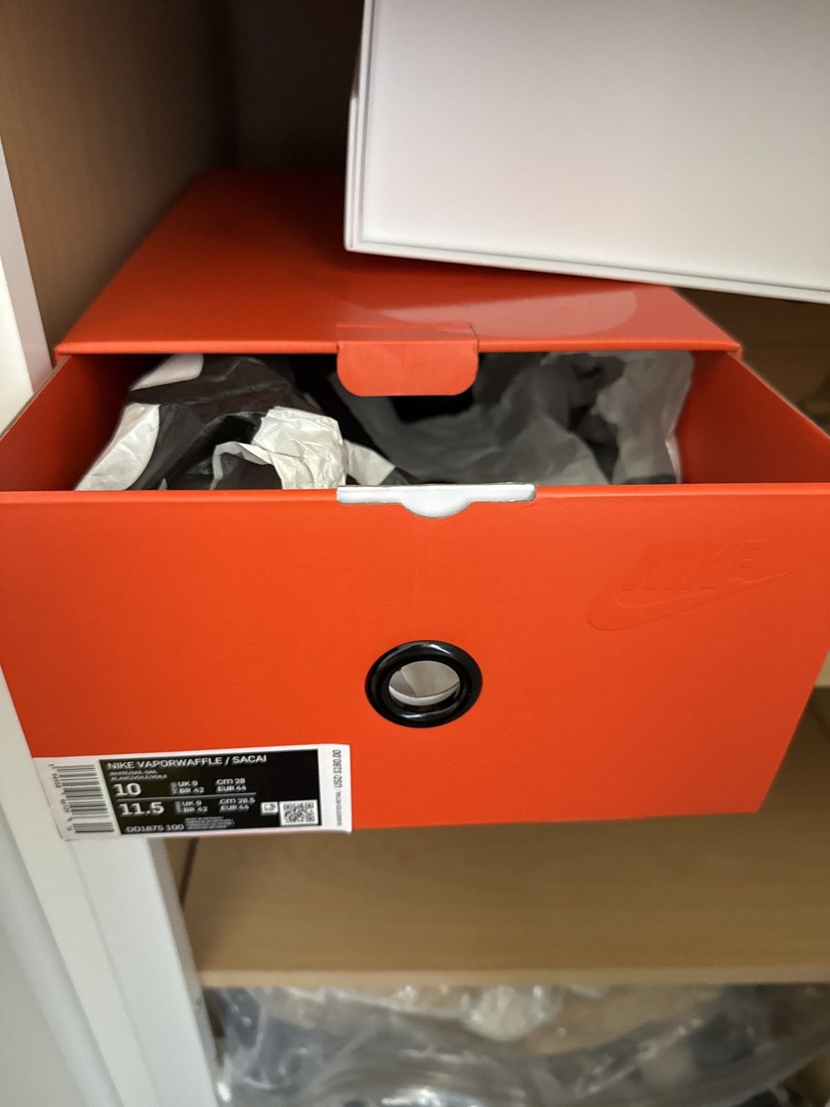 Nike × Sacai Nike x SACAI VaporWaffle white sail gum Size US 10 / EU 43 - 8 Thumbnail