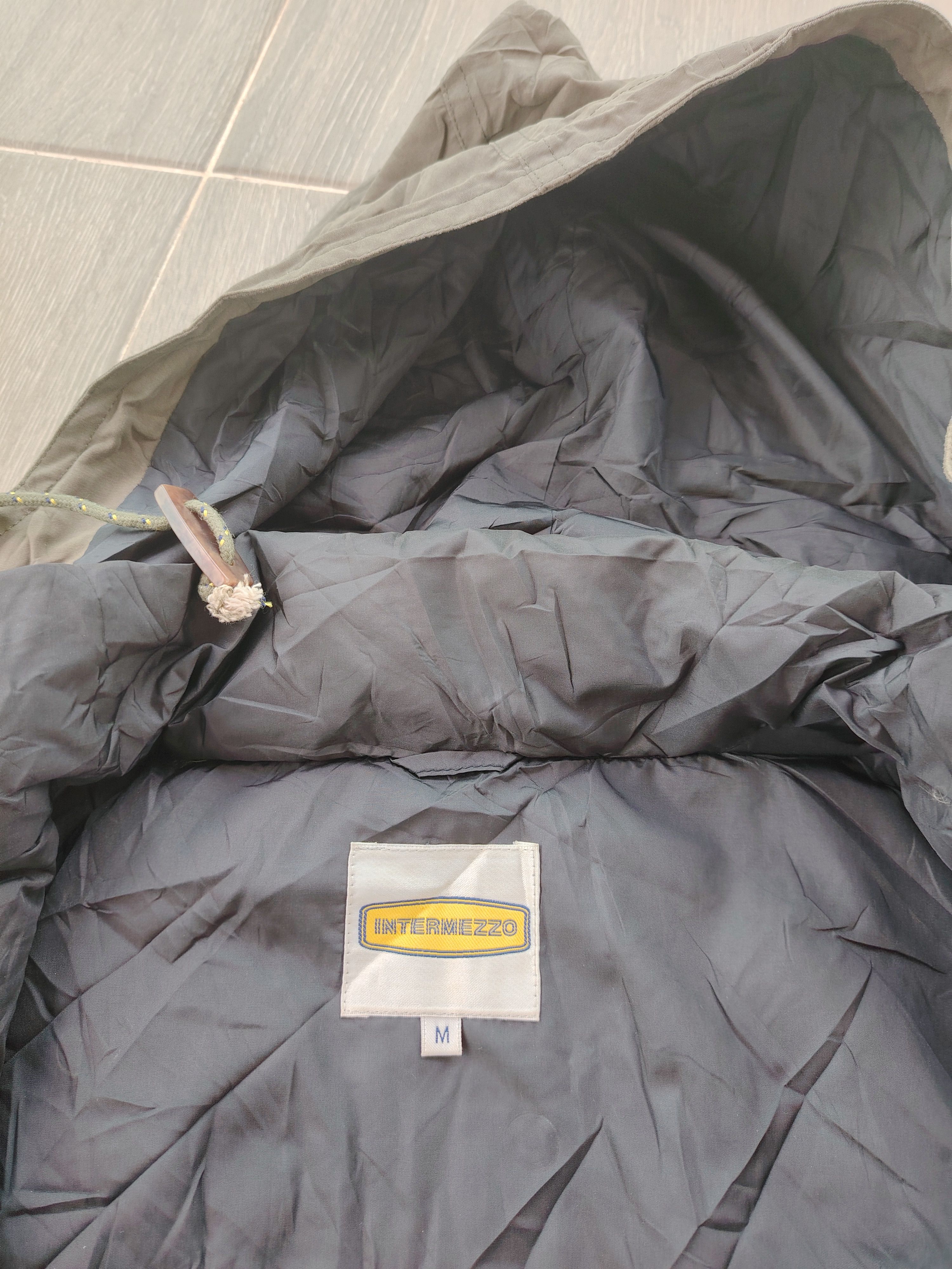 Japanese Brand × Vintage Vintage 90s Intermezzo Army Green Heavy Puffer Jacket Size US M / EU 48-50 / 2 - 8 Thumbnail