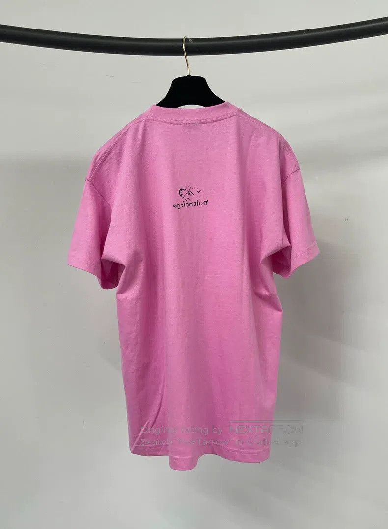 Balenciaga Balenciaga Pink short sleeve T-shirt, size L Size US L / EU 52-54 / 3 - 2 Thumbnail