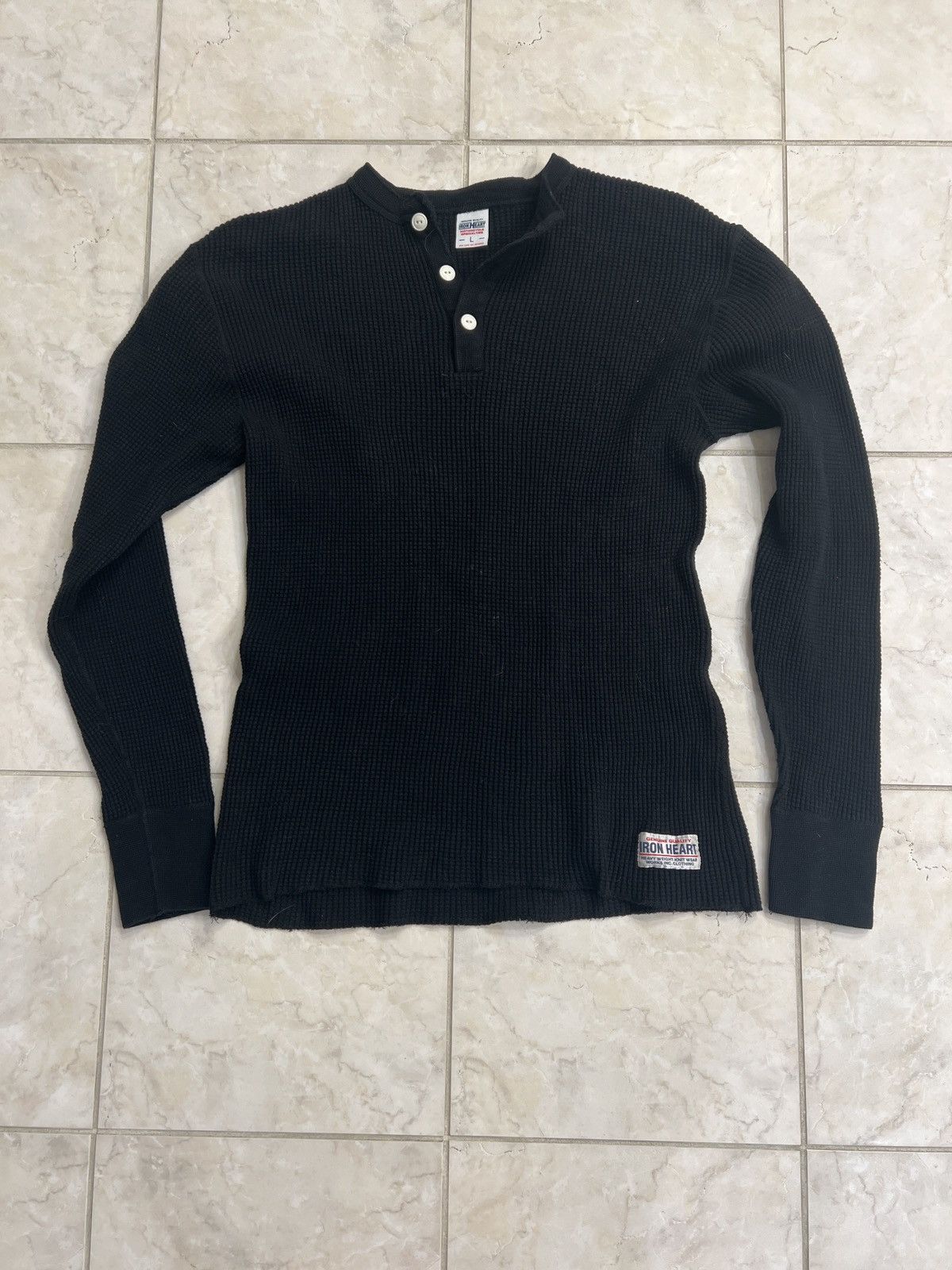 Iron Heart Iron Heart Thermal Henley Grailed