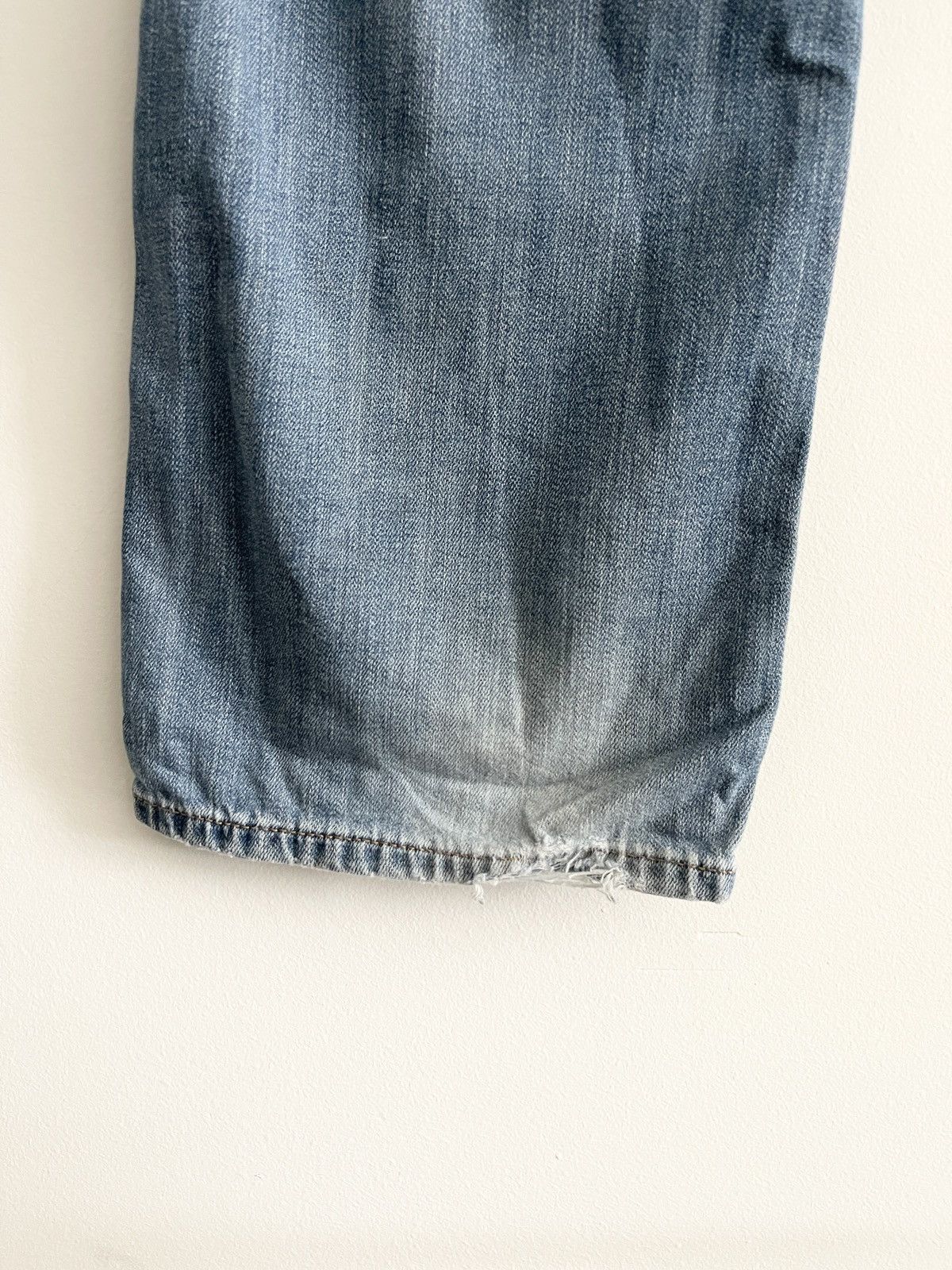 Other STEAL! VTG 2000s True Religion Knee Wash Distressed Jeans Size US 36 / EU 52 - 7 Thumbnail