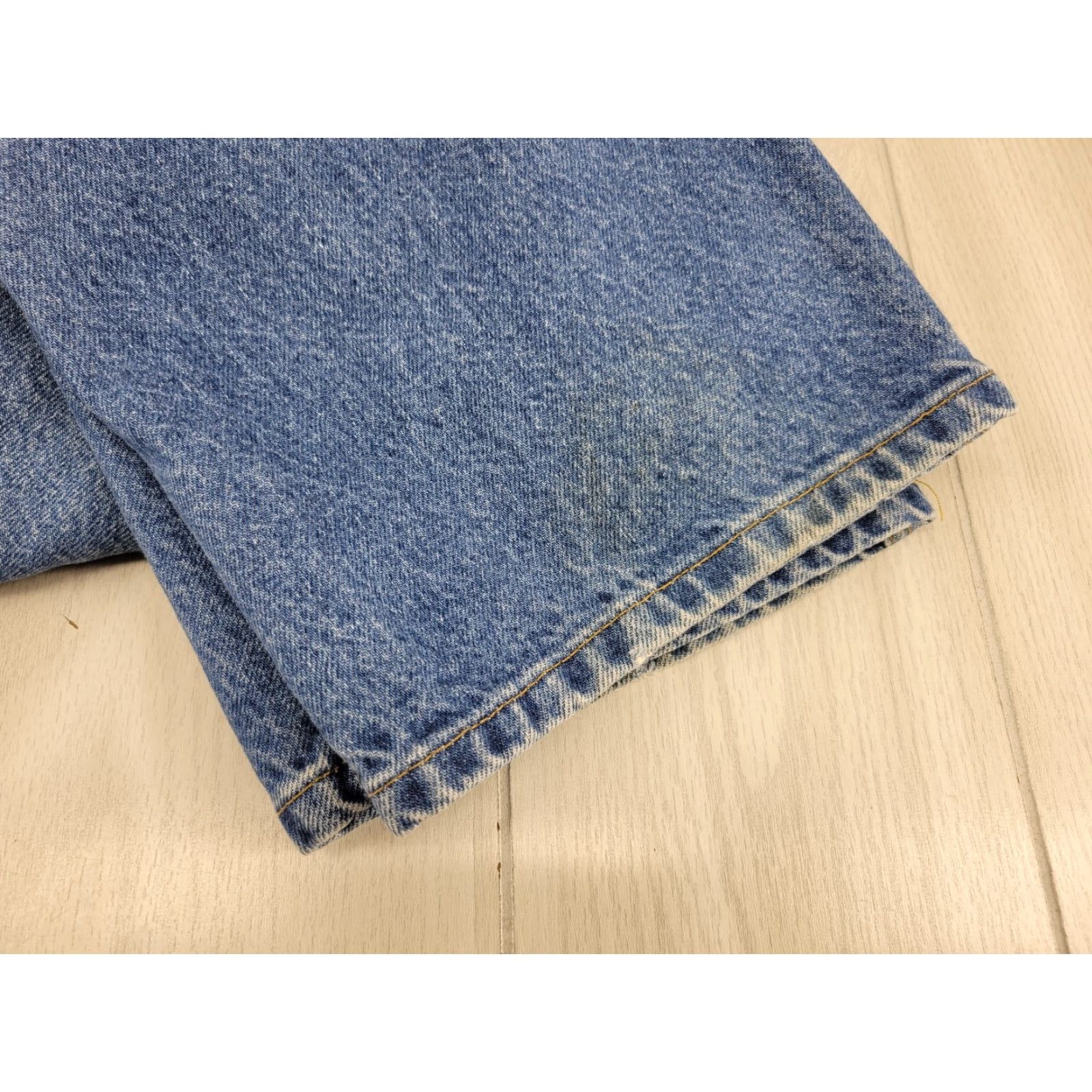 Carhartt VINTAGE? No — Carhartt Jeans B160 DST 38x32 Men’s Denim 38 32 Straight Leg Jeans Blue Size US 38 / EU 54 - 5 Thumbnail