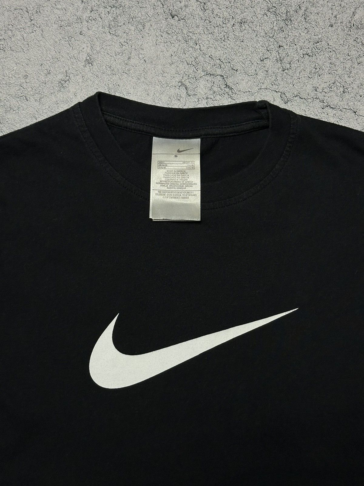 Nike × Vintage Nike Vintage Center Big Swoosh T-Shirt Size US S / EU 44-46 / 1 - 5 Thumbnail