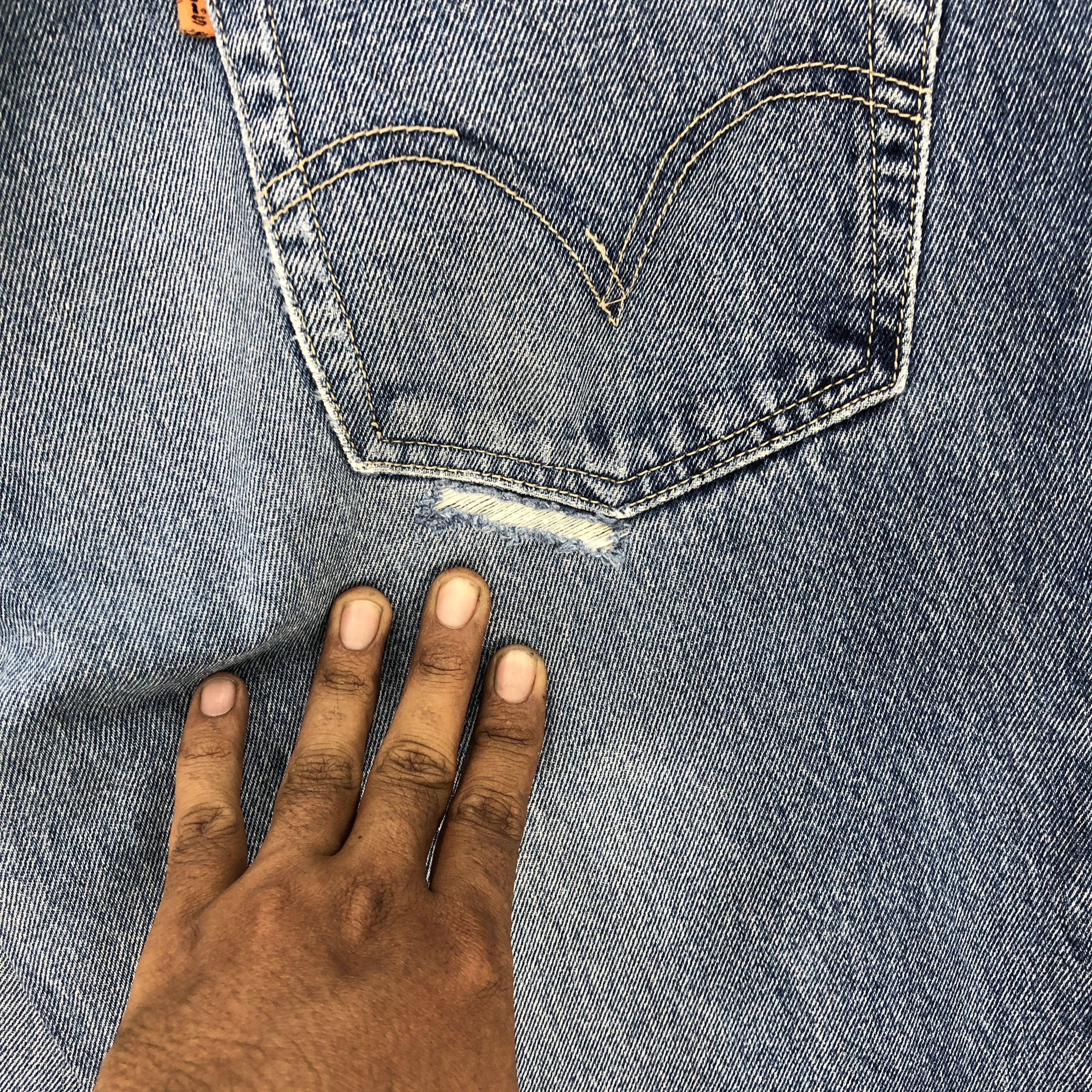 Levi's Vintage Levis 636 Orange Tab Jeans Levi's Distressed Denim Size US 32 / EU 48 - 6 Thumbnail