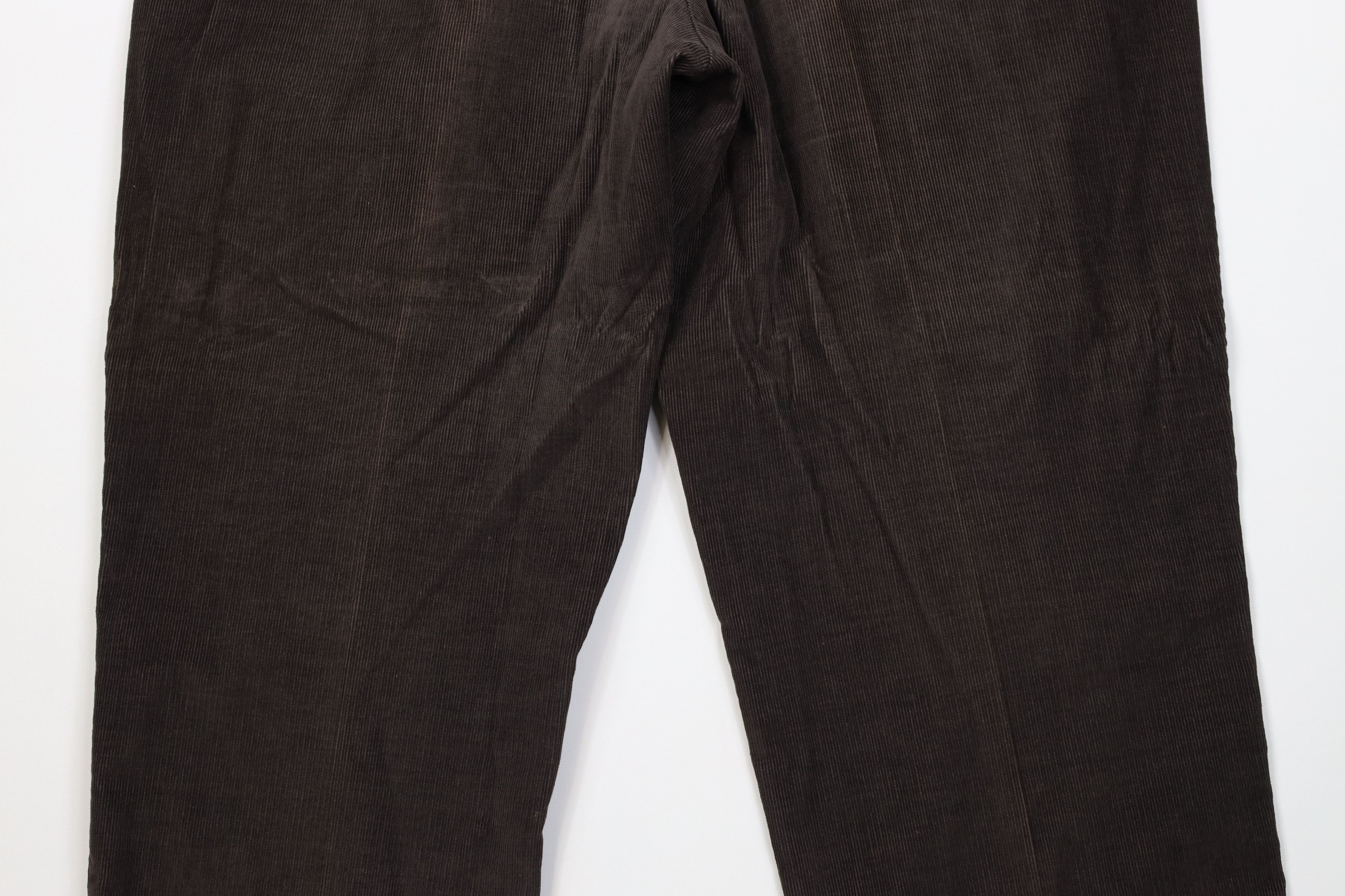 Lands' End Vintage 90s Lands End Wide Leg Corduroy Chino Pants USA Size US 38 / EU 54 - 14 Thumbnail