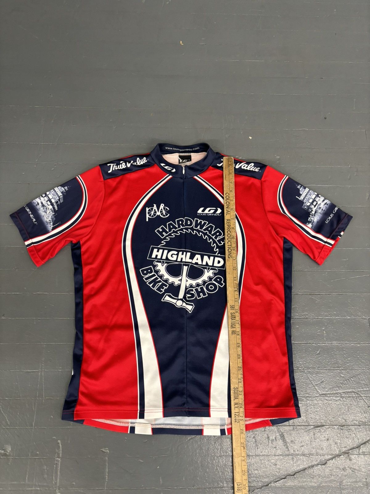 Vintage Vintage lauis garneu cycling jersey Size US L / EU 52-54 / 3 - 6 Thumbnail