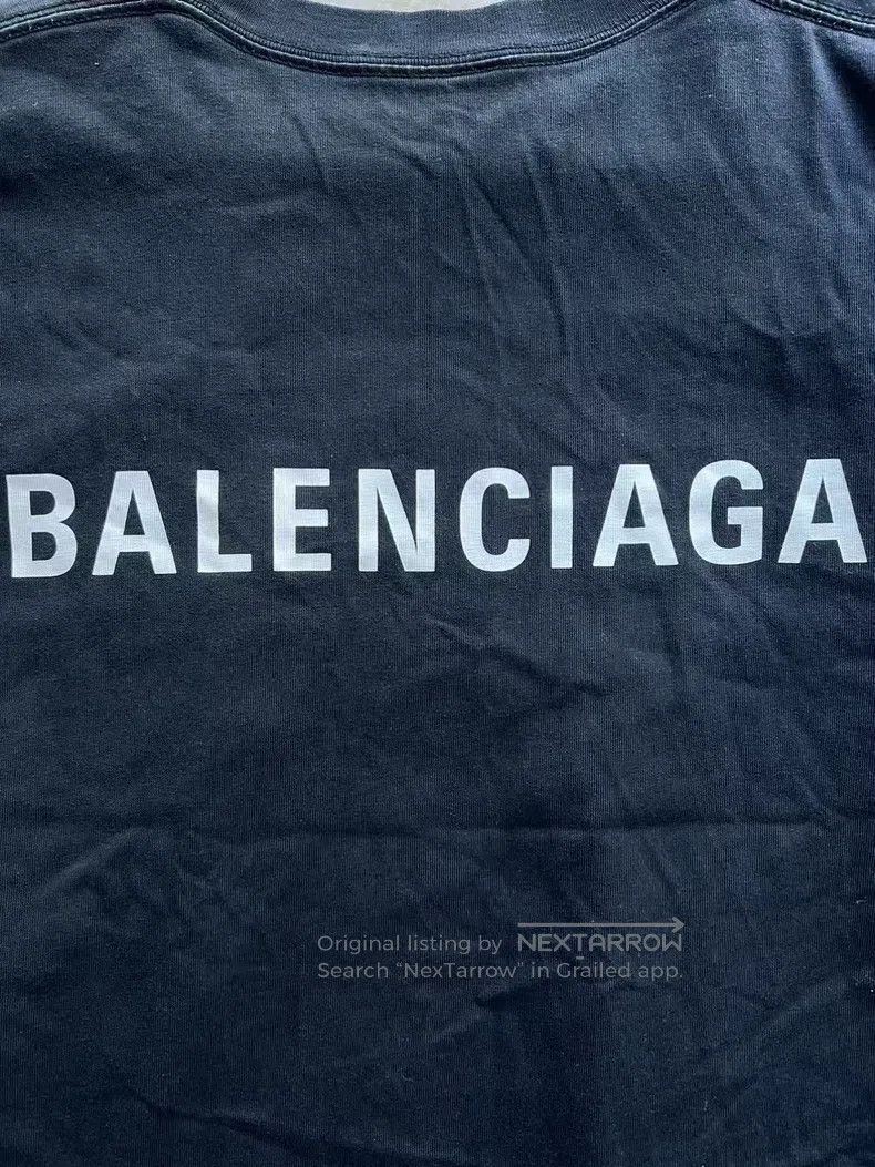 Balenciaga Balenciaga Logo front and back short-sleeve S Size US S / EU 44-46 / 1 - 6 Thumbnail