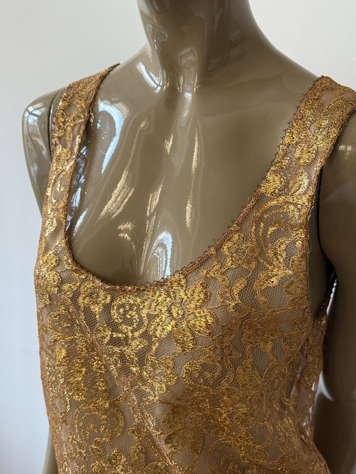 Dior Christian Dior blouse, Fall 1994/1995, size 40/8, golden Size S / US 4 / IT 40 - 4 Thumbnail