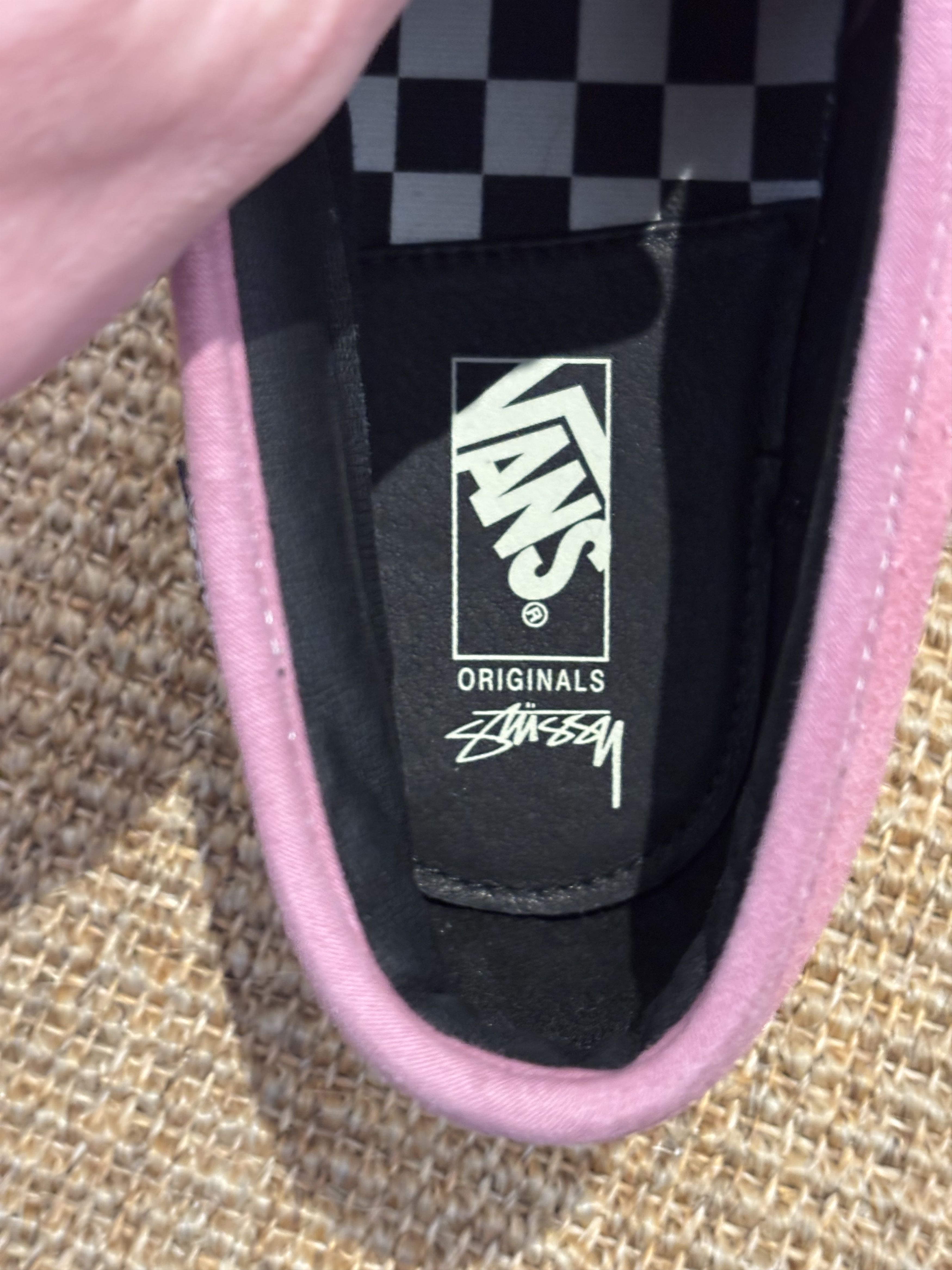 Vans Basket Stussy x Vans Chukka LX rose en tbe Size US 7.5 / EU 40-41 - 14 Thumbnail