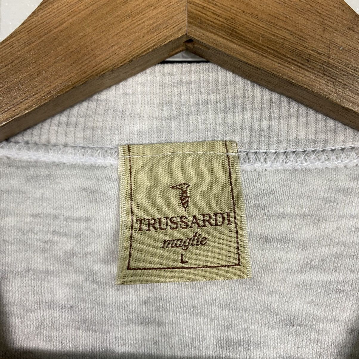 Japanese Brand 📌Vintage Sweatshirt Trussardi Big Logo Size US L / EU 52-54 / 3 - 15 Thumbnail