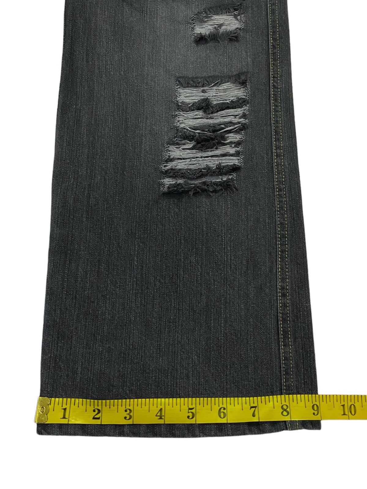 Japanese Brand Sex Pot Revenge Distressed Denim Pants Size US 32 / EU 48 - 10 Thumbnail