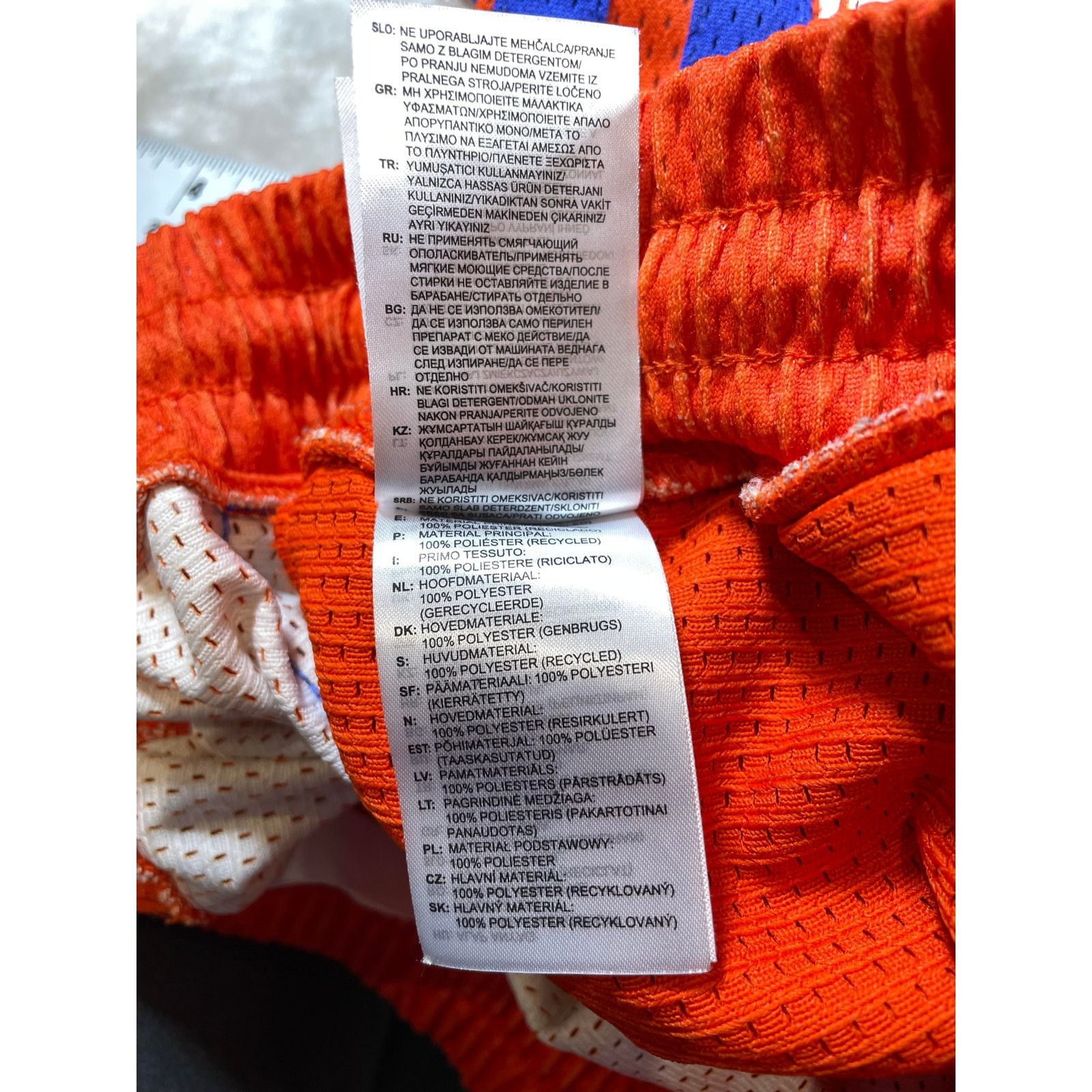 Eric Emanuel Eric Emanuel Adidas Orange & Blue Shorts Size US 32 / EU 48 - 7 Thumbnail