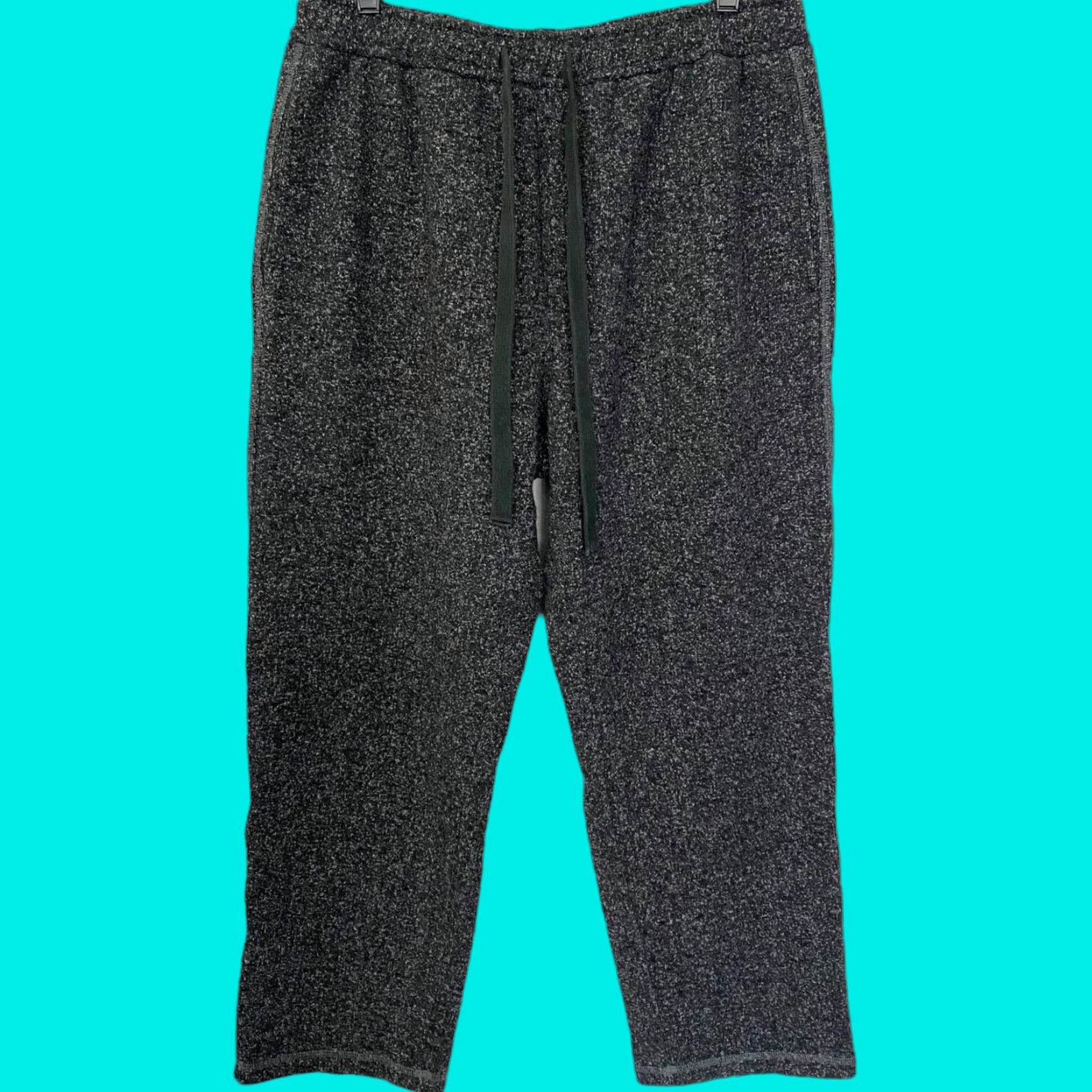 The Territory Ahead Territory Ahead Sweatpants Gray L Fleece-Lined Drawstring Relaxed-Fit Men’s Large Size US 33 - 1 Thumbnail