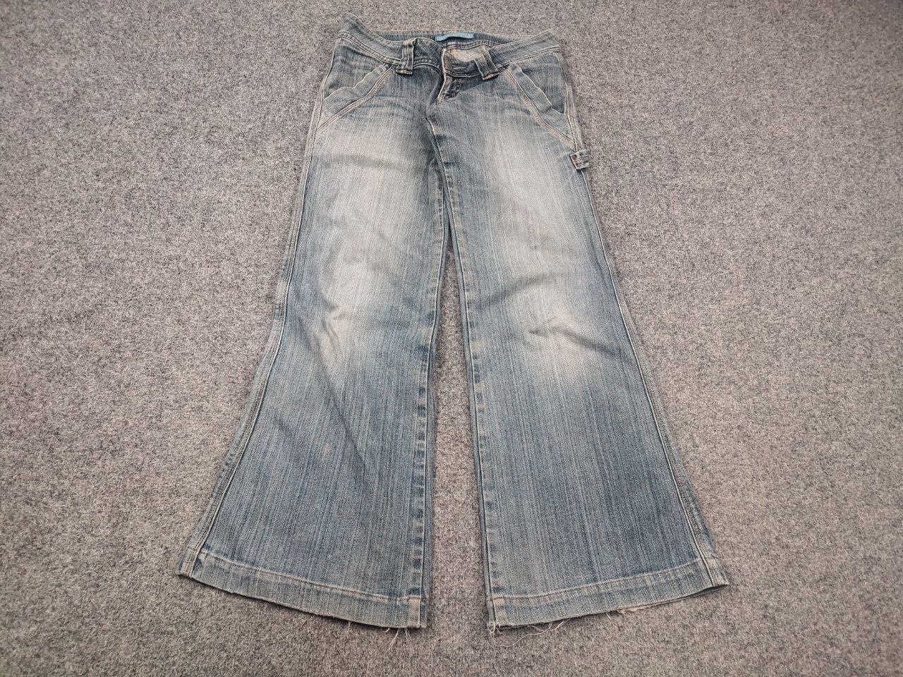 Levi's Rare Vintage levis lady Low Rise Bootcut buckle Jeans Japan Size 29" - 3 Thumbnail