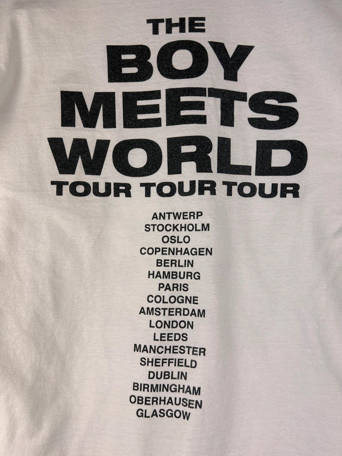 Drake × Gildan Drake The Boy Meets World longsleeve tee concert Gildan Size US M / EU 48-50 / 2 - 4 Thumbnail