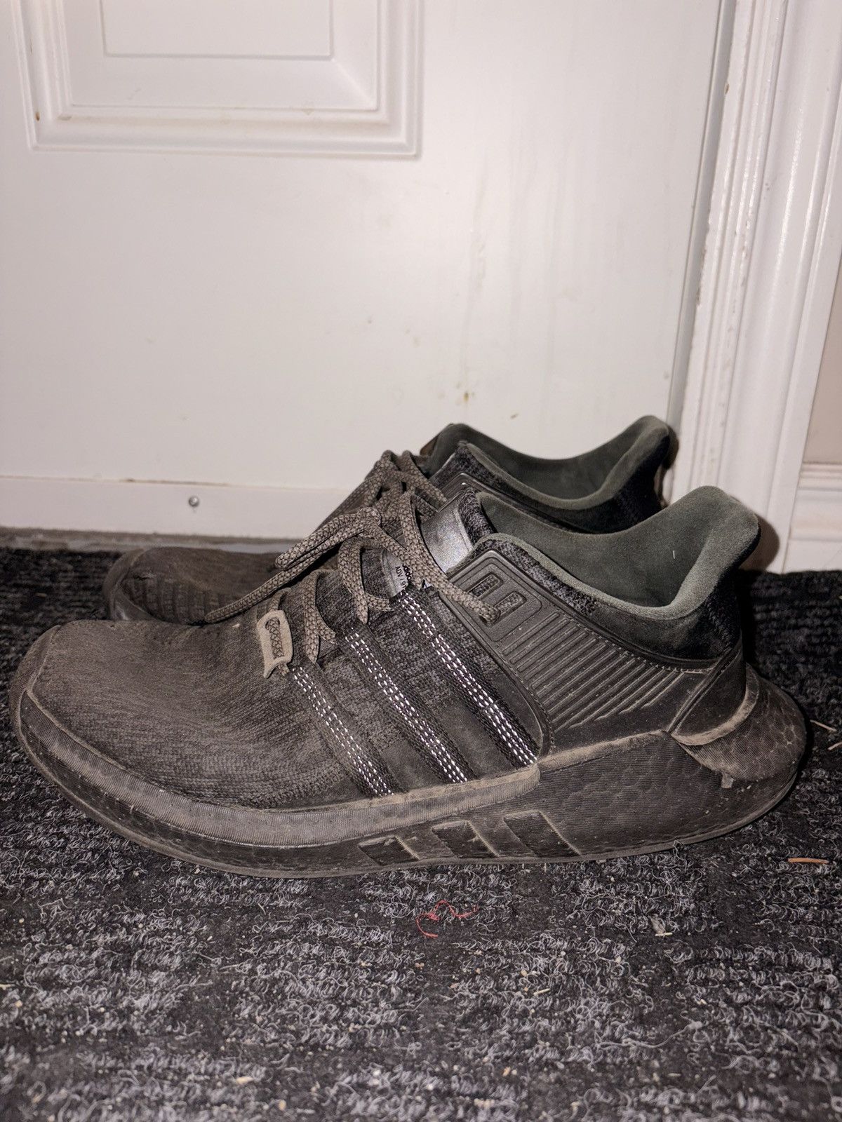 Adidas adidas EQT Support 93/17 'Black Friday' Size US 10 / EU 43 - 1 Thumbnail