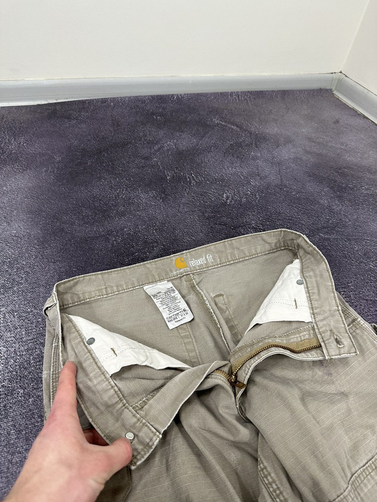 Carhartt Vintage Carhartt Double Knee Cargo Baggy Hype USA Work Pants Size US 32 / EU 48 - 17 Thumbnail