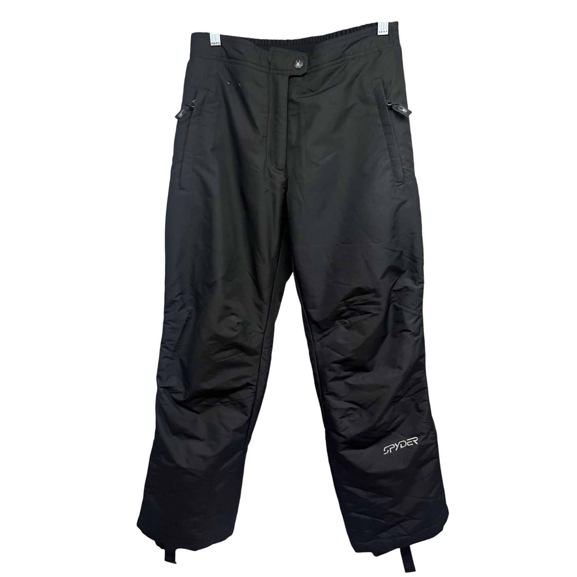 Spyder Spyder Womens Vintage Ski Snowboard Black Lined Pants Sz 8 I Size 30" / US 8 / IT 44 - 1 Thumbnail
