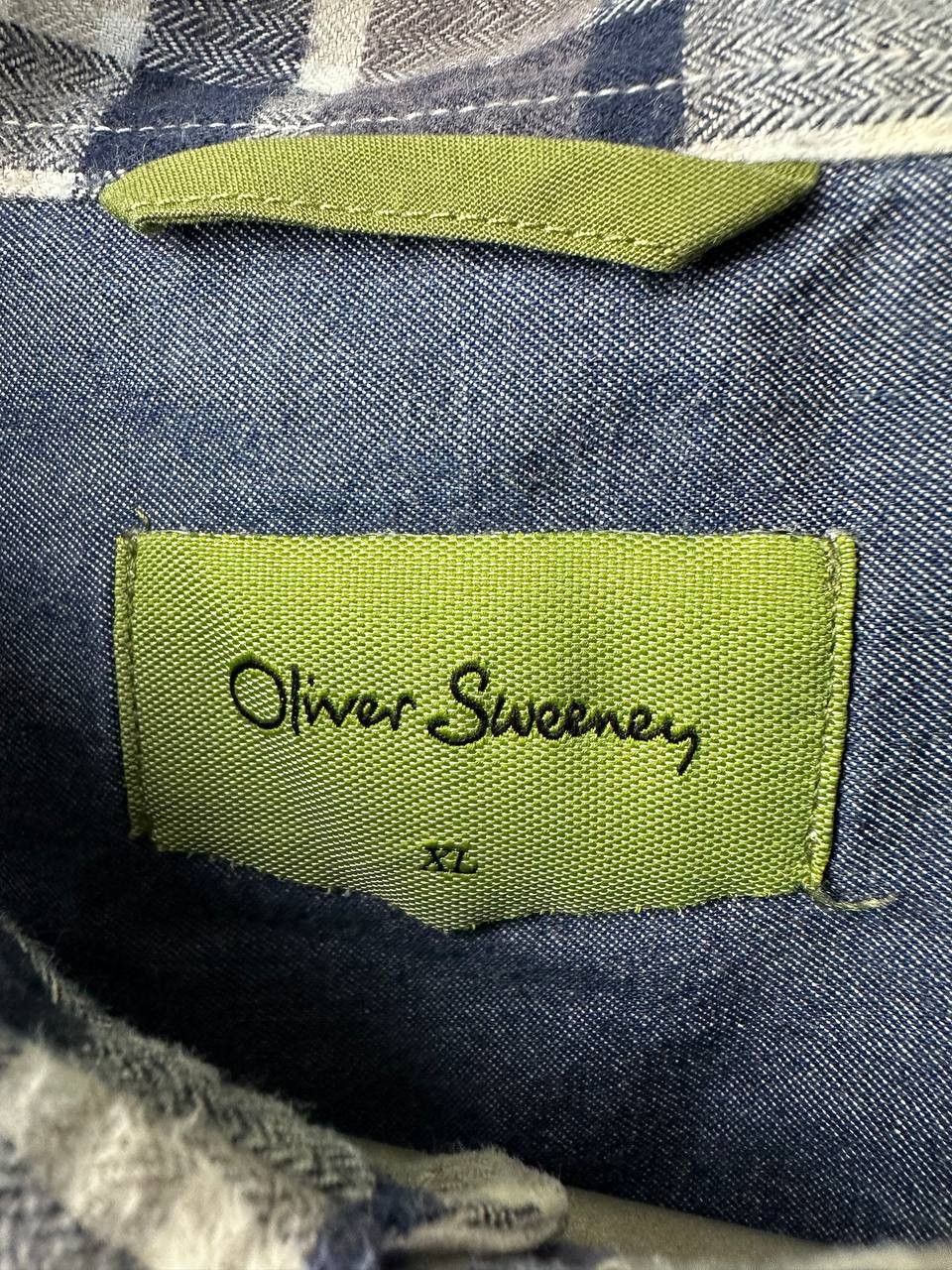 Oliver Sweeney Oliver Sweeney Censo Check Flannel Shirt Brushed Button Up Size US XL / EU 56 / 4 - 10 Thumbnail