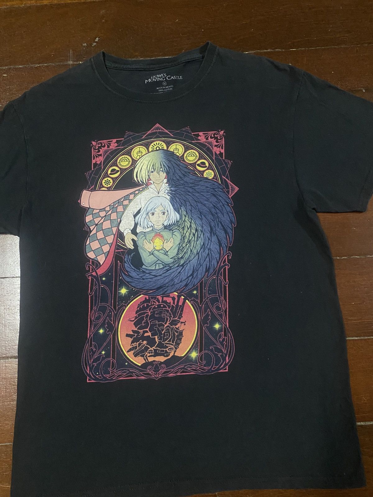 Anime Howl’s Moving Castle ghibli anime manga tee Size US M / EU 48-50 / 2 - 3 Thumbnail
