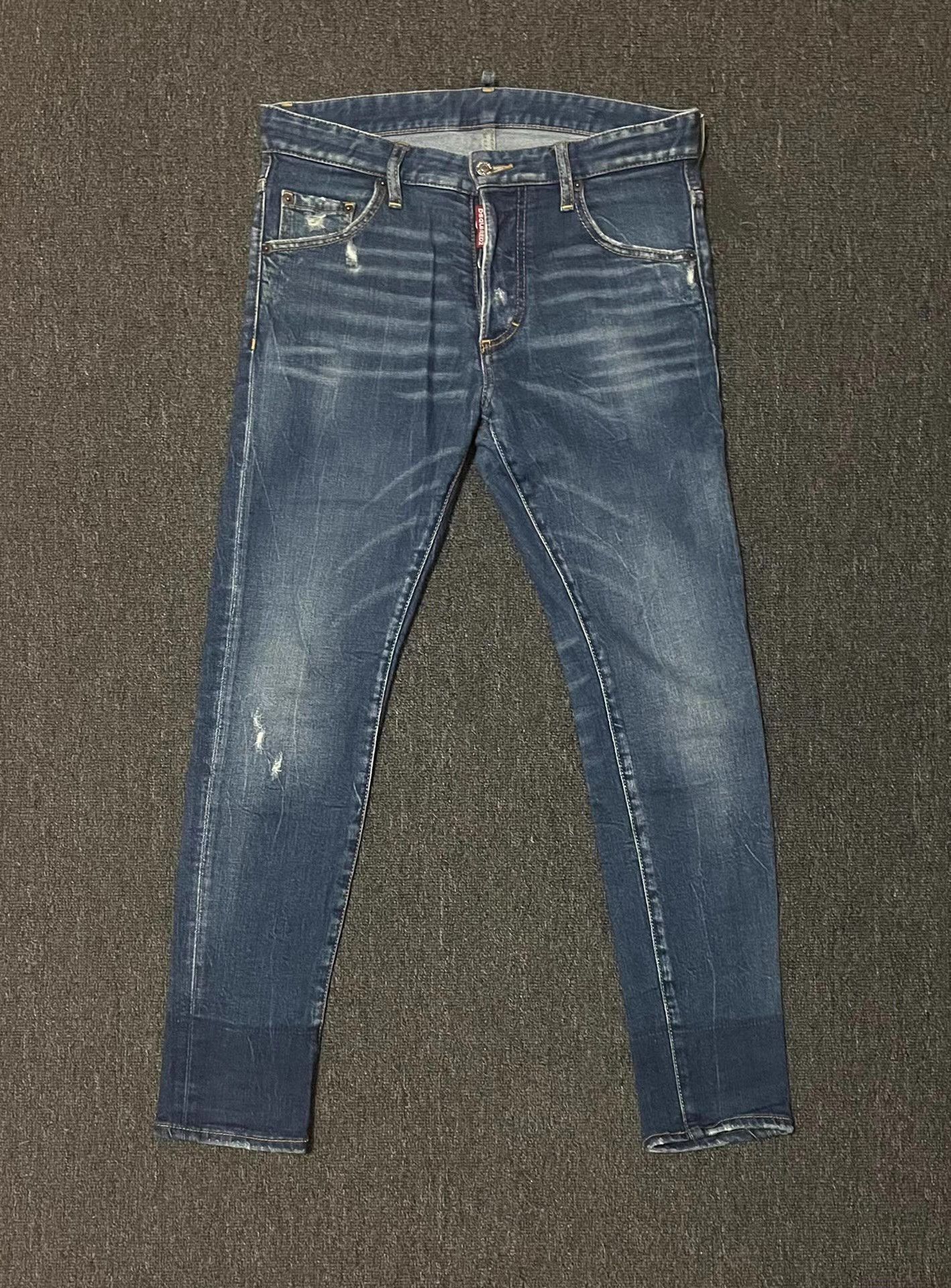 Dsquared2 Dsquared2 D2 stretch jeans. Size US 32 / EU 48 - 1 Thumbnail