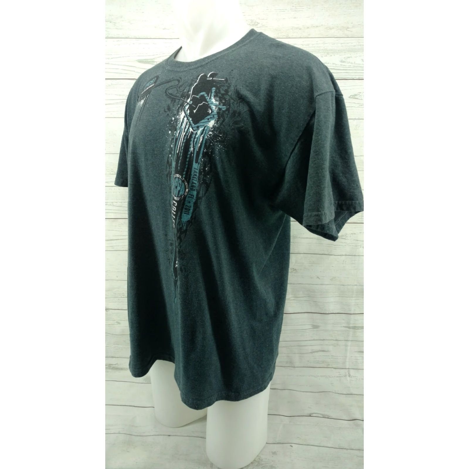 Vintage FCS NCPA 2011 Lakeland FL College Paintball Shirt Mens XL Blue Gray Shirt Mens XL Blue Gray College Paintball NCPA 2011 Lakeland FL Size US XL / EU 56 / 4 - 2 Thumbnail