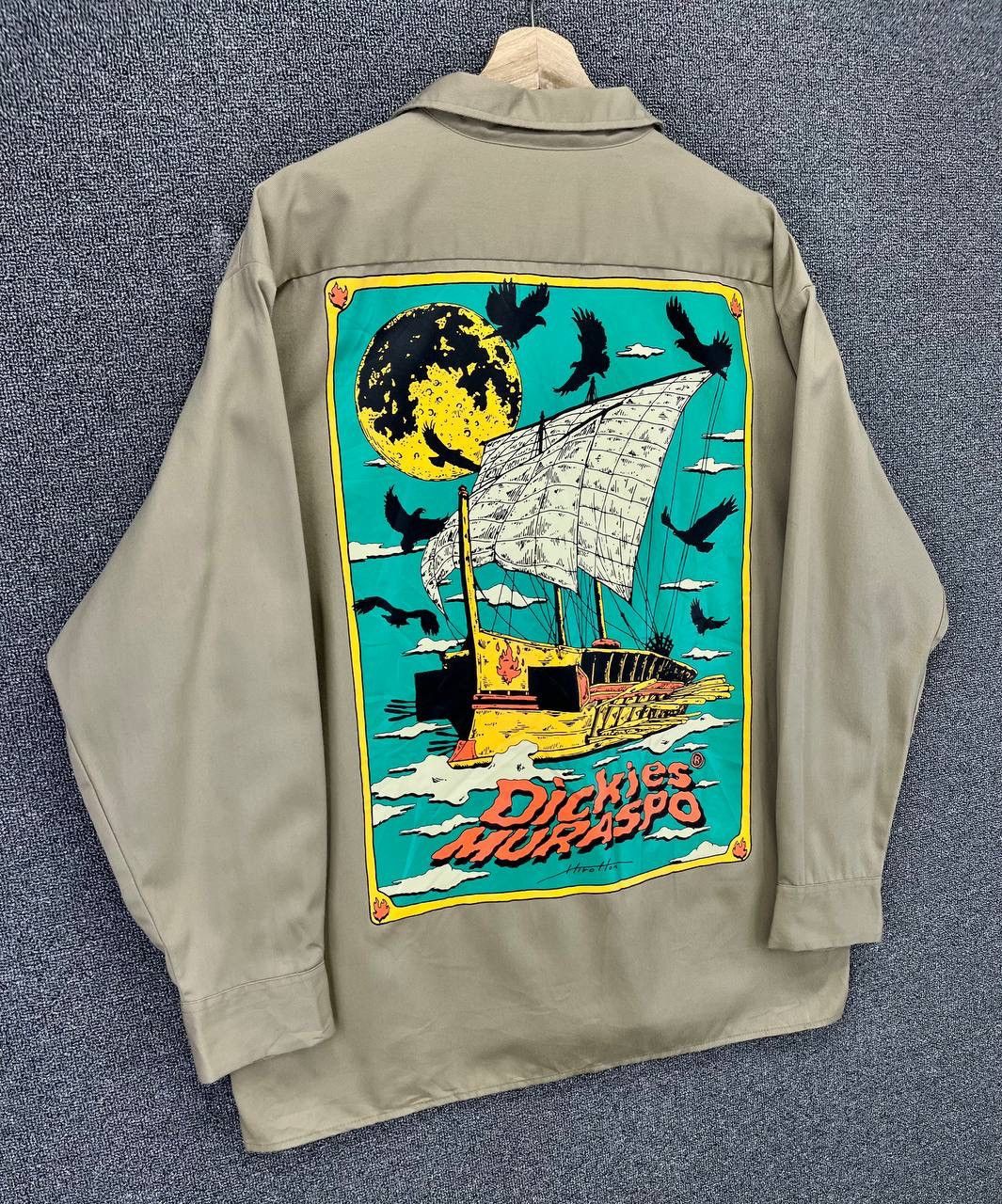 Dickies Dickies x Muraspo x Hirotton Staff Button Up Flannel Jacket Size US M / EU 48-50 / 2 - 2 Thumbnail
