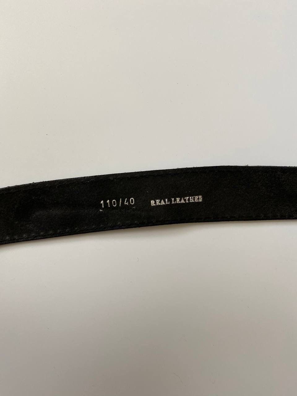 Nike Vintage Nike Just do It Leather Belt 110/40 Size ONE SIZE - 3 Thumbnail