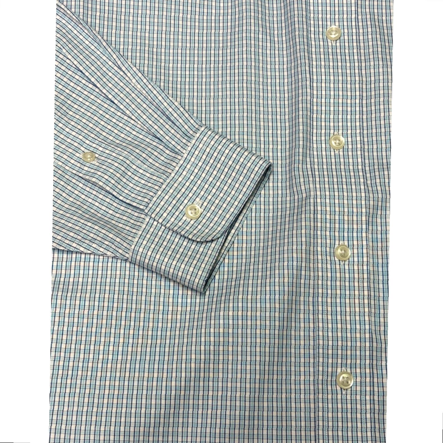 Vintage VINTAGE LLBean Traditional Fit Mens 16.5 36 Striped Dress Shirt Button Down 100% Cotton Size 46R - 3 Thumbnail