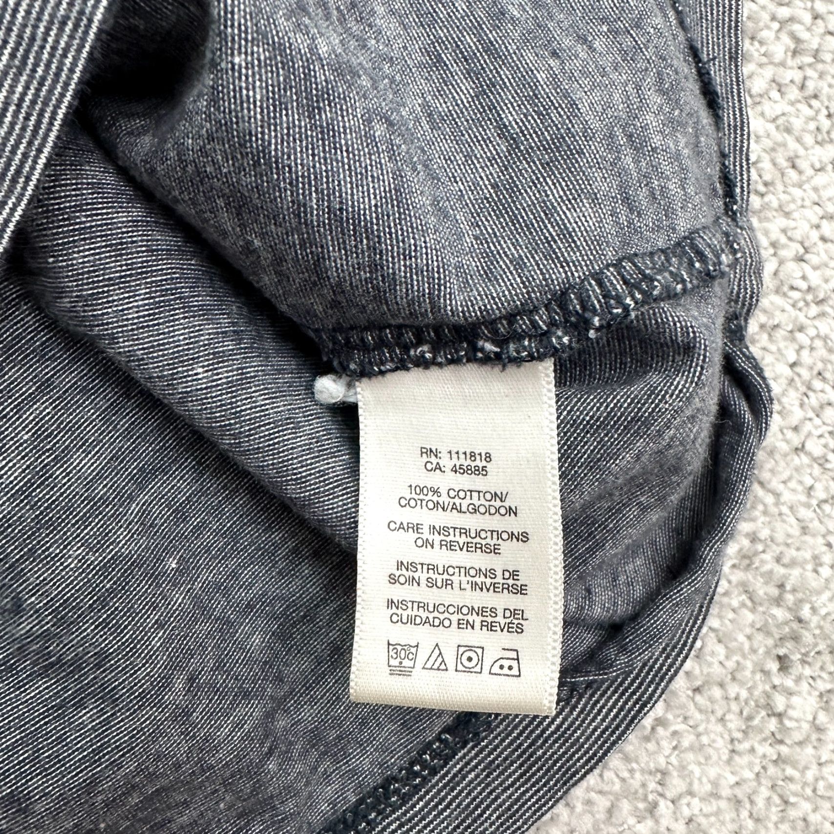 Michael Kors Michael Kors Shirt Mens Small Gray Short Sleeve Cotton Outdoor Casual Polo Size US S / EU 44-46 / 1 - 5 Thumbnail