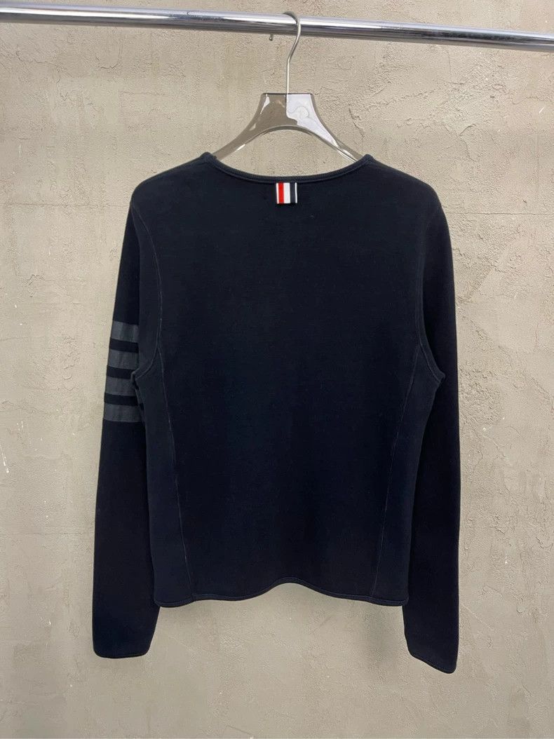 Thom Browne Thom Browne V-neck hoodie Size US XS / EU 42 / 0 - 2 Thumbnail