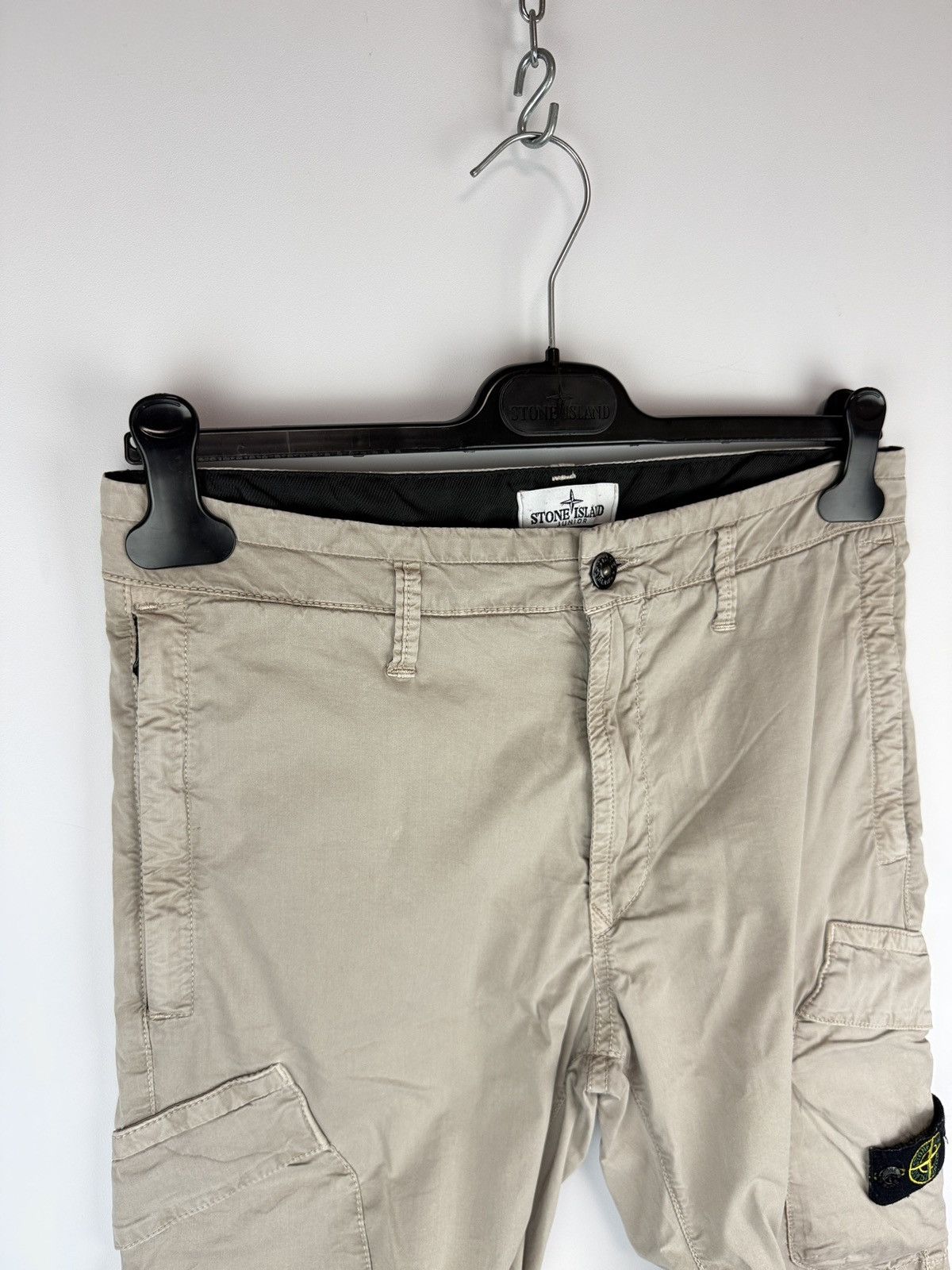 Stone Island Beige Stone Island cargo shorts Size US 29 - 3 Thumbnail