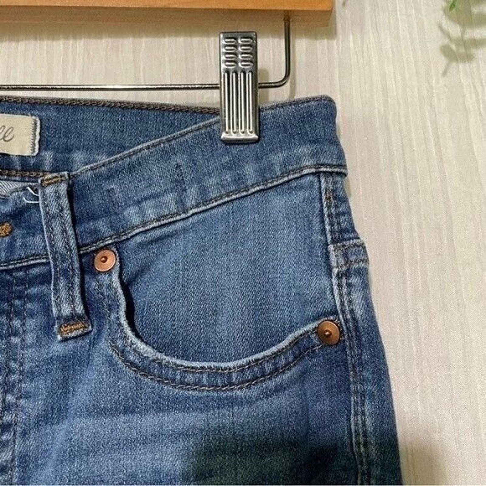 Madewell Madewell Jeans Women's Size 26 Skinny Crop 9" High-Rise Size 26" / US 2 / IT 38 - 10 Thumbnail