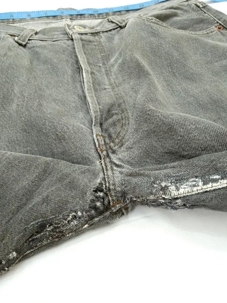 Levi's 80s Vintage Levi's 501 Made In USA Distressed Jeans 32x30 Size US 32 / EU 48 - 5 Thumbnail