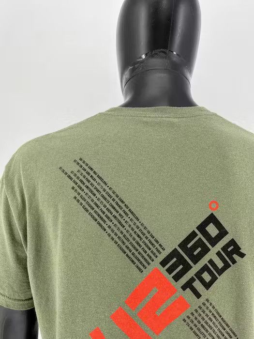 Band Tees × Vintage Vintage Y2K U2 Rock Band USA tour 360 tee shirt Size US M / EU 48-50 / 2 - 11 Thumbnail