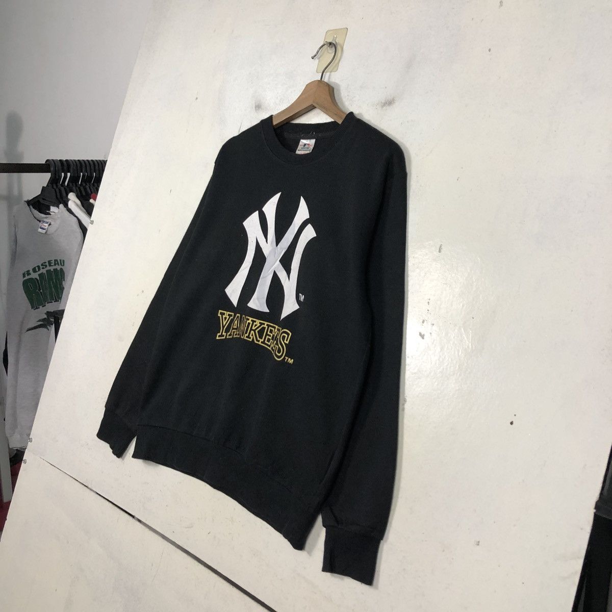 New York Yankees 📌Vintage Sweatshirt New York Yankees Mlb Big Logo Size US L / EU 52-54 / 3 - 4 Thumbnail