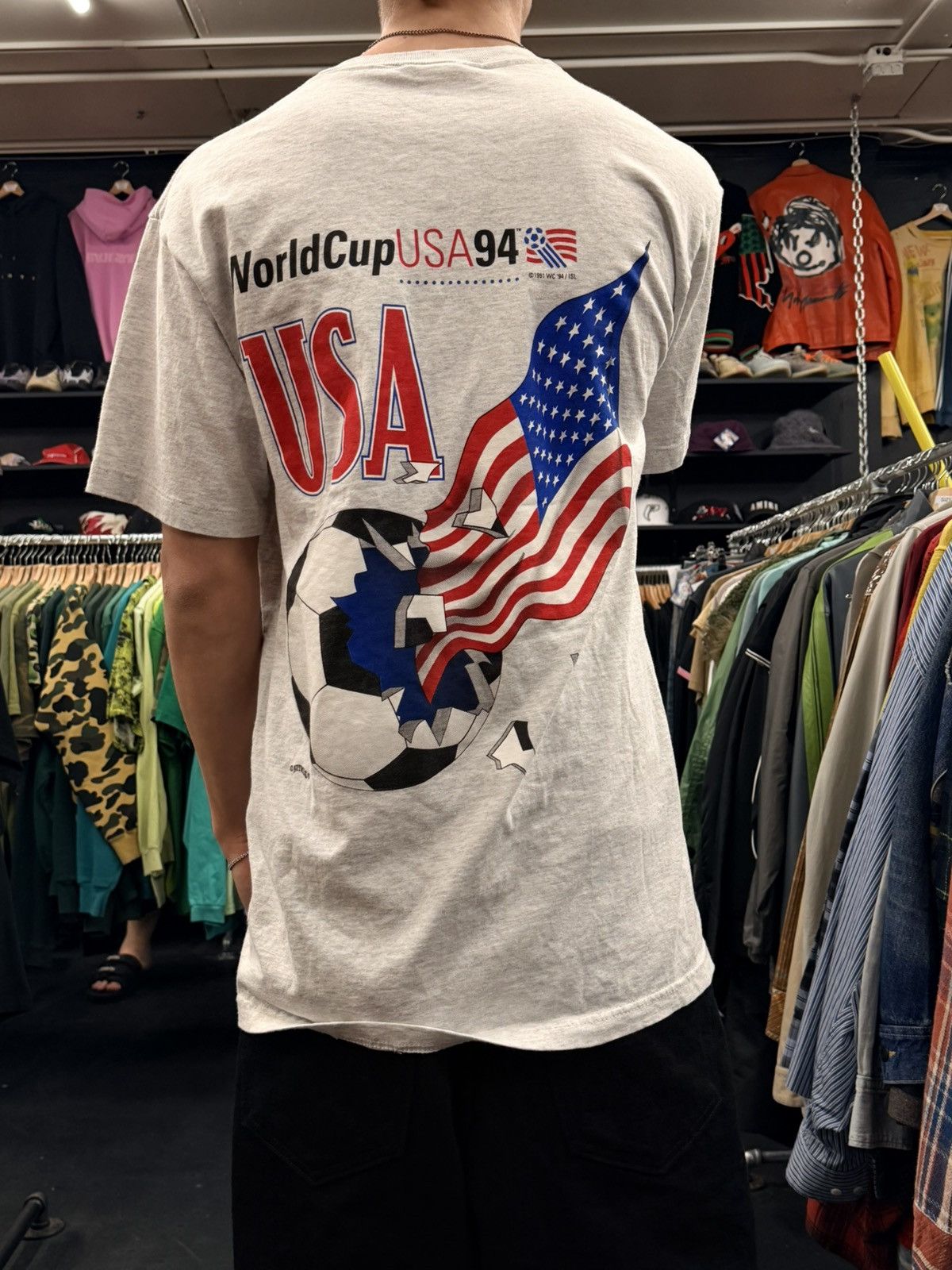 Vintage Vintage usa world cup tee Size US L / EU 52-54 / 3 - 2 Thumbnail