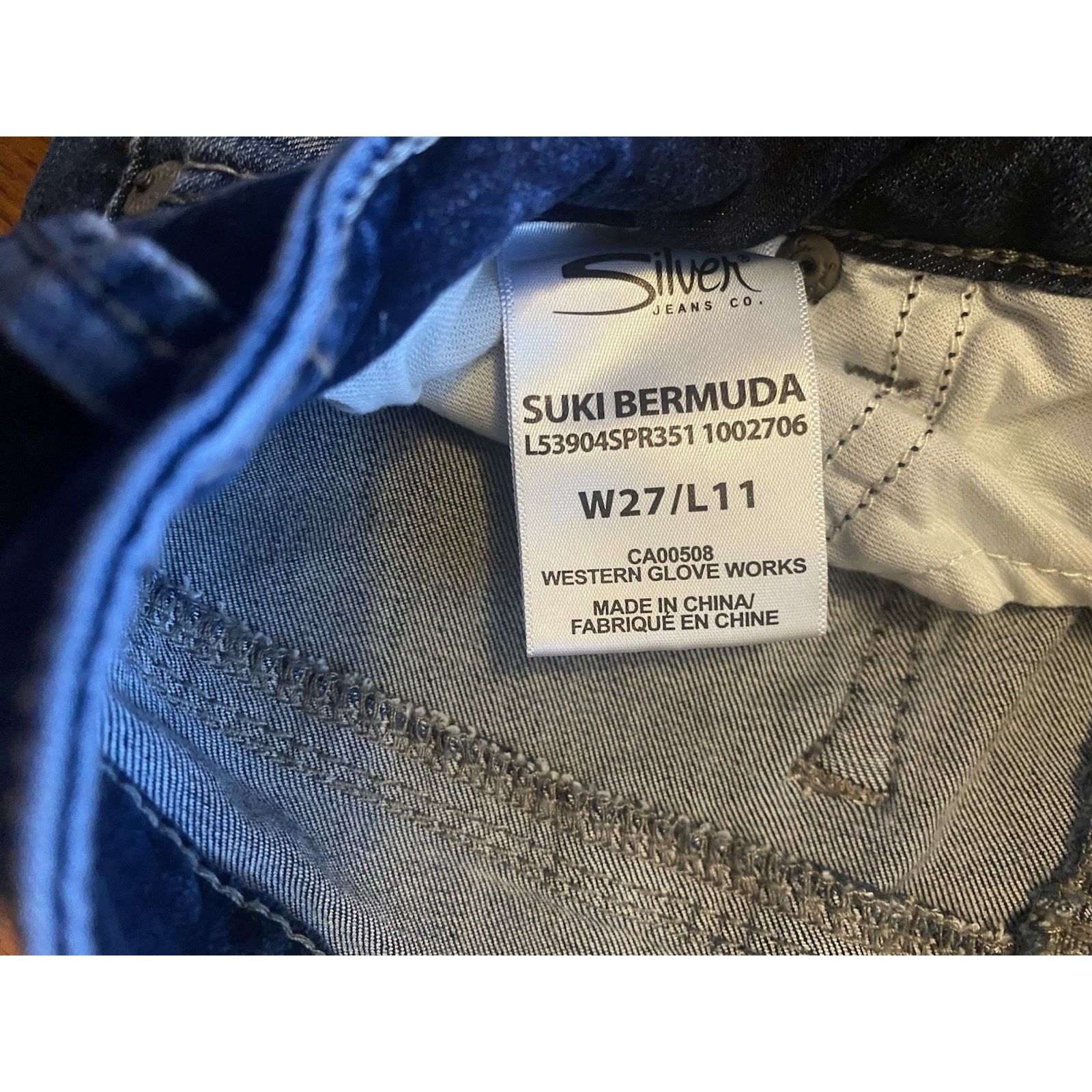 Silver Jeans Co. Silver Jeans Co. Suki Mid Rise Bermuda shorts Women’s W27 Size 28" / US 6 / IT 42 - 4 Thumbnail