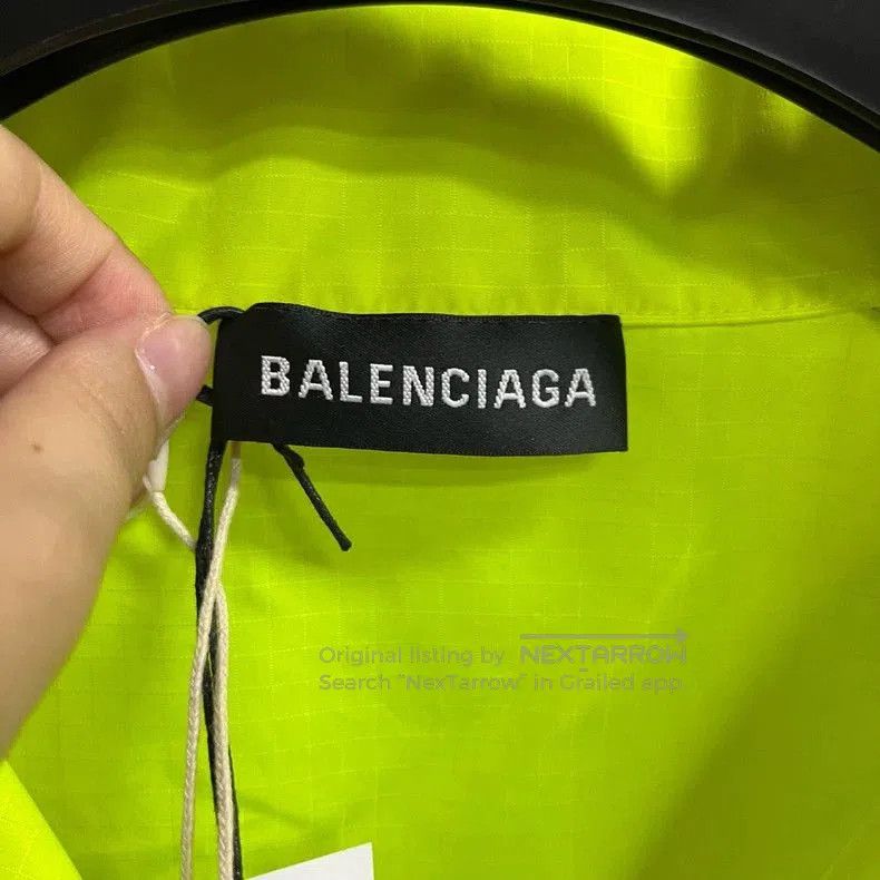 Balenciaga Balenciaga Colorblock Logo Print Jacket. Size US XS / EU 42 / 0 - 3 Thumbnail