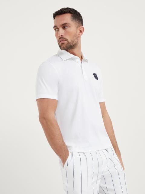 Brunello Cucinelli o1la1rc1a0425 Polo T-Shirt in White Size US XL / EU 56 / 4 - 1 Thumbnail