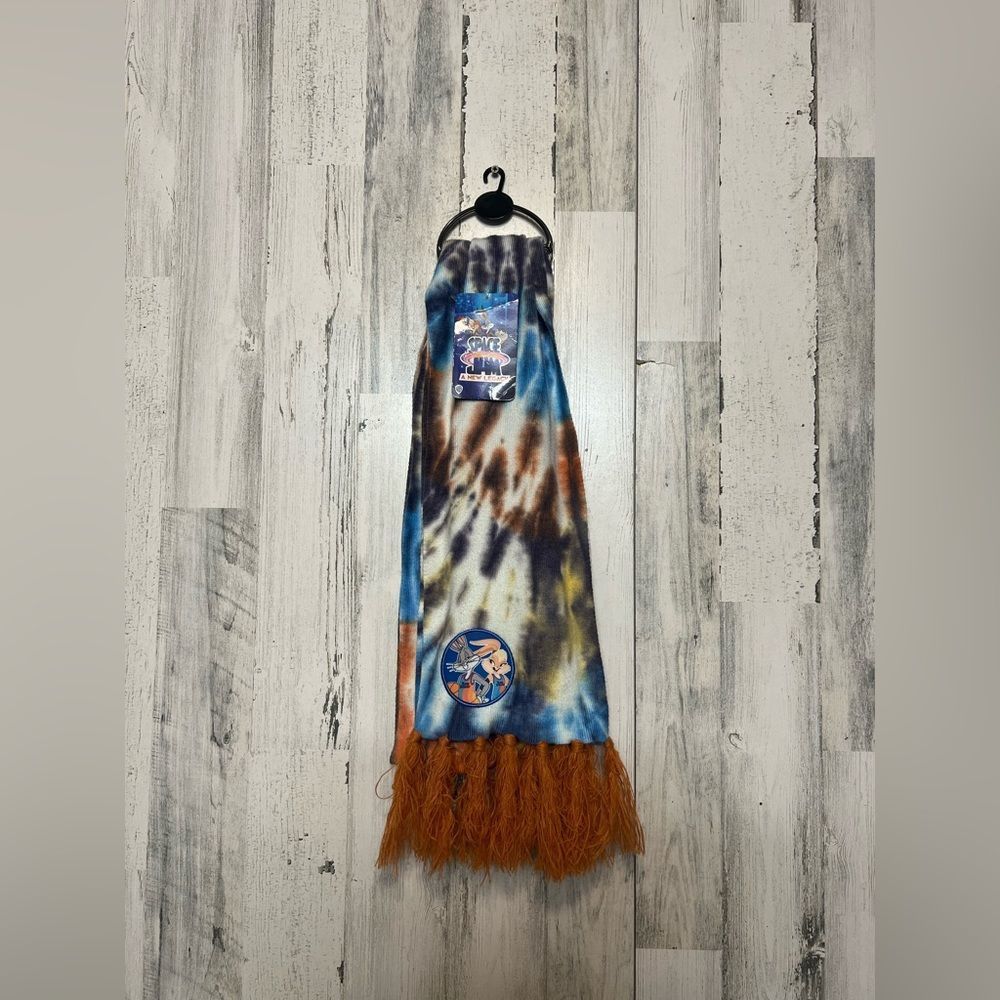 Other Looney Tunes Tie-Dye Scarf With Fringe Bugs Bunny & Lola Bun Size ONE SIZE - 4 Thumbnail