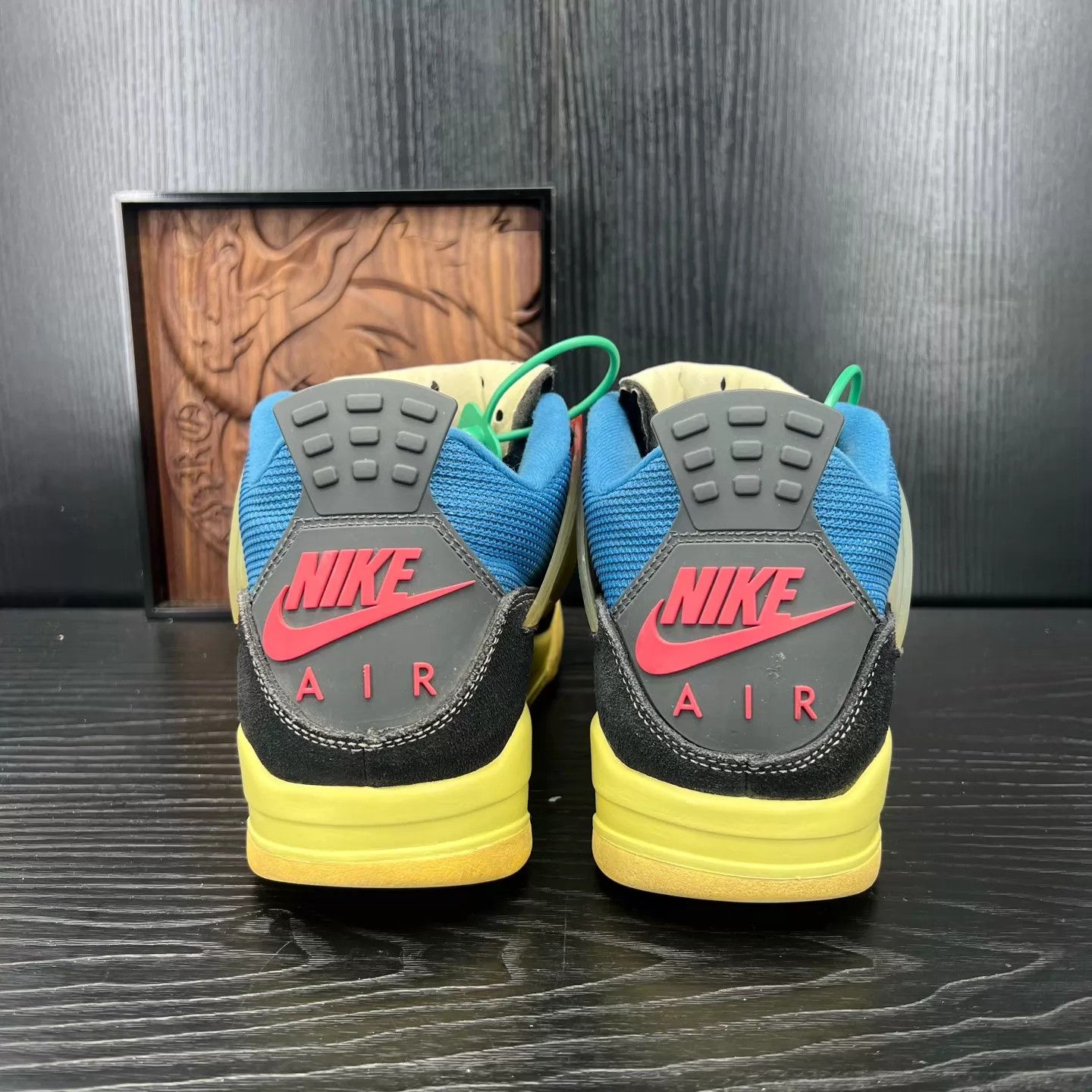 Nike Air Jordan 4 Union Black Blue 43 Boxed Stars Intact Size US 10 / EU 43 - 5 Thumbnail