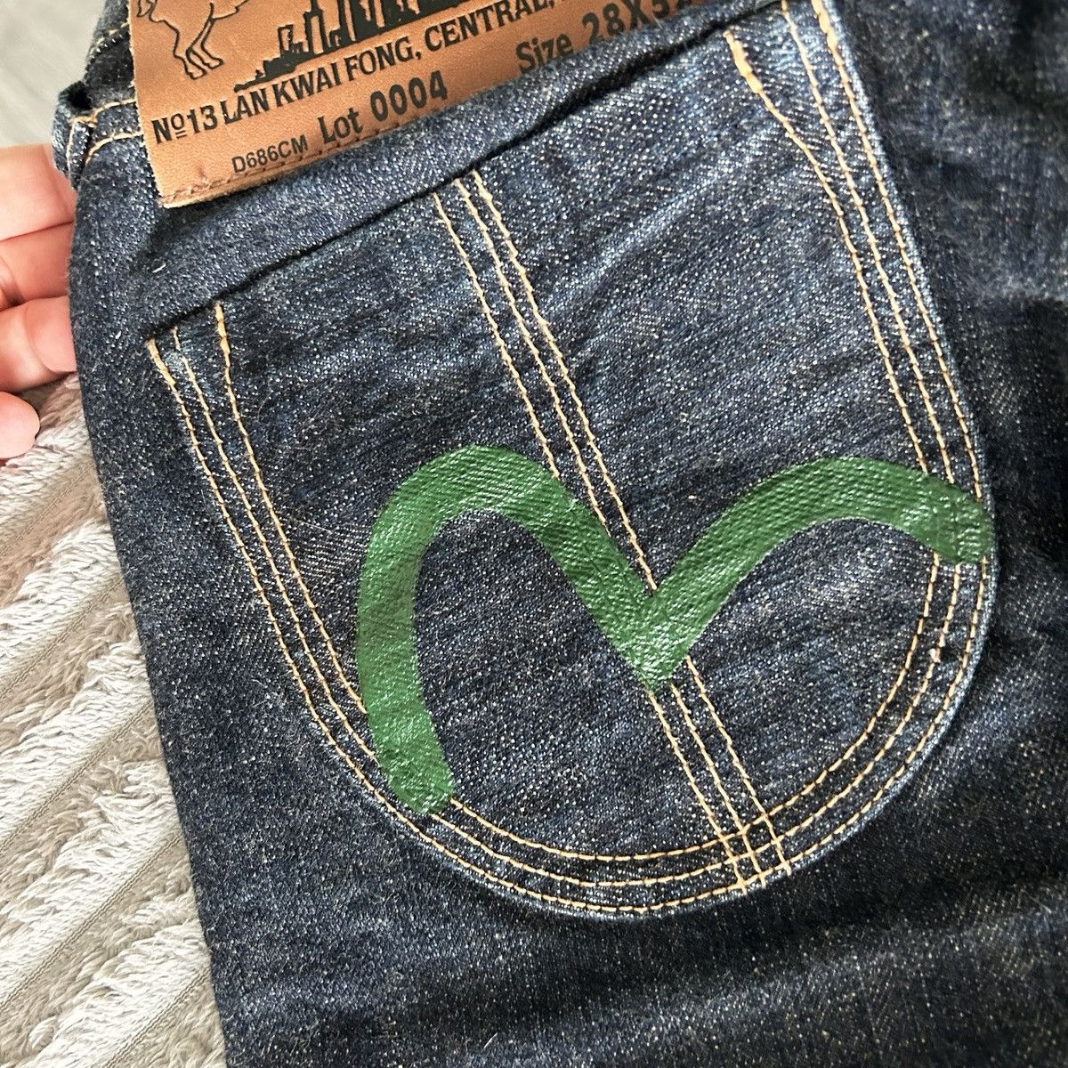 Evisu Evisu Yamane denim jeans Size 28" / US 6 / IT 42 - 7 Thumbnail