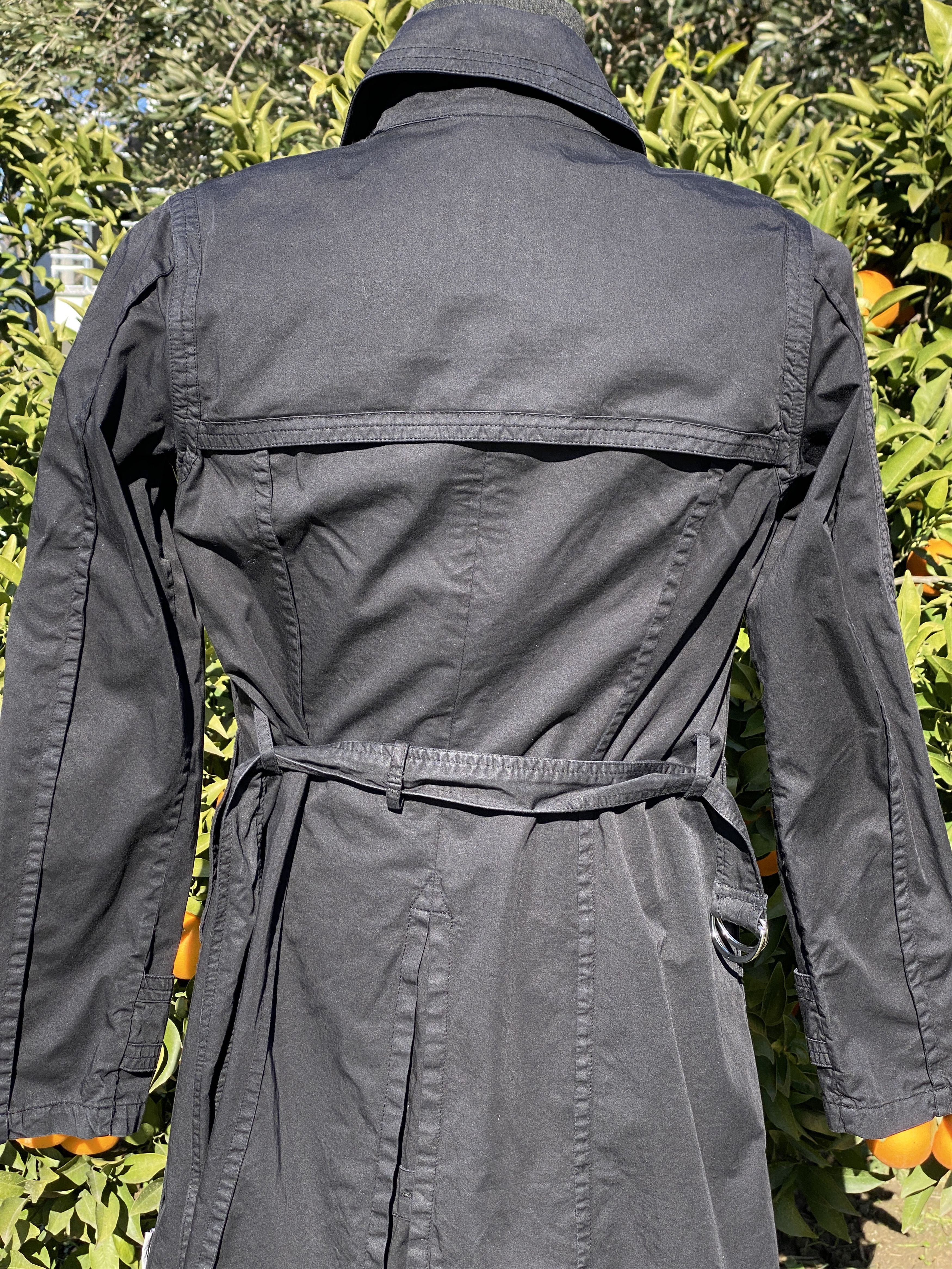 Moncler Rare Moncler Archive Long Jacket Trench Pea Size 1 S Belted Size S / US 4 / IT 40 - 6 Thumbnail