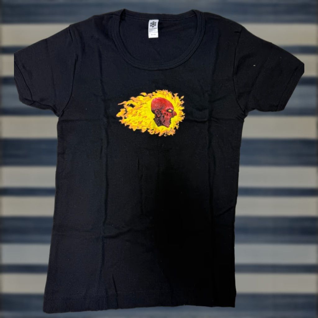 VINTAGE BIG DUMB FACE Original T-Shirt Adult Medium Black Graphic Print Unisex 2000s Promotional