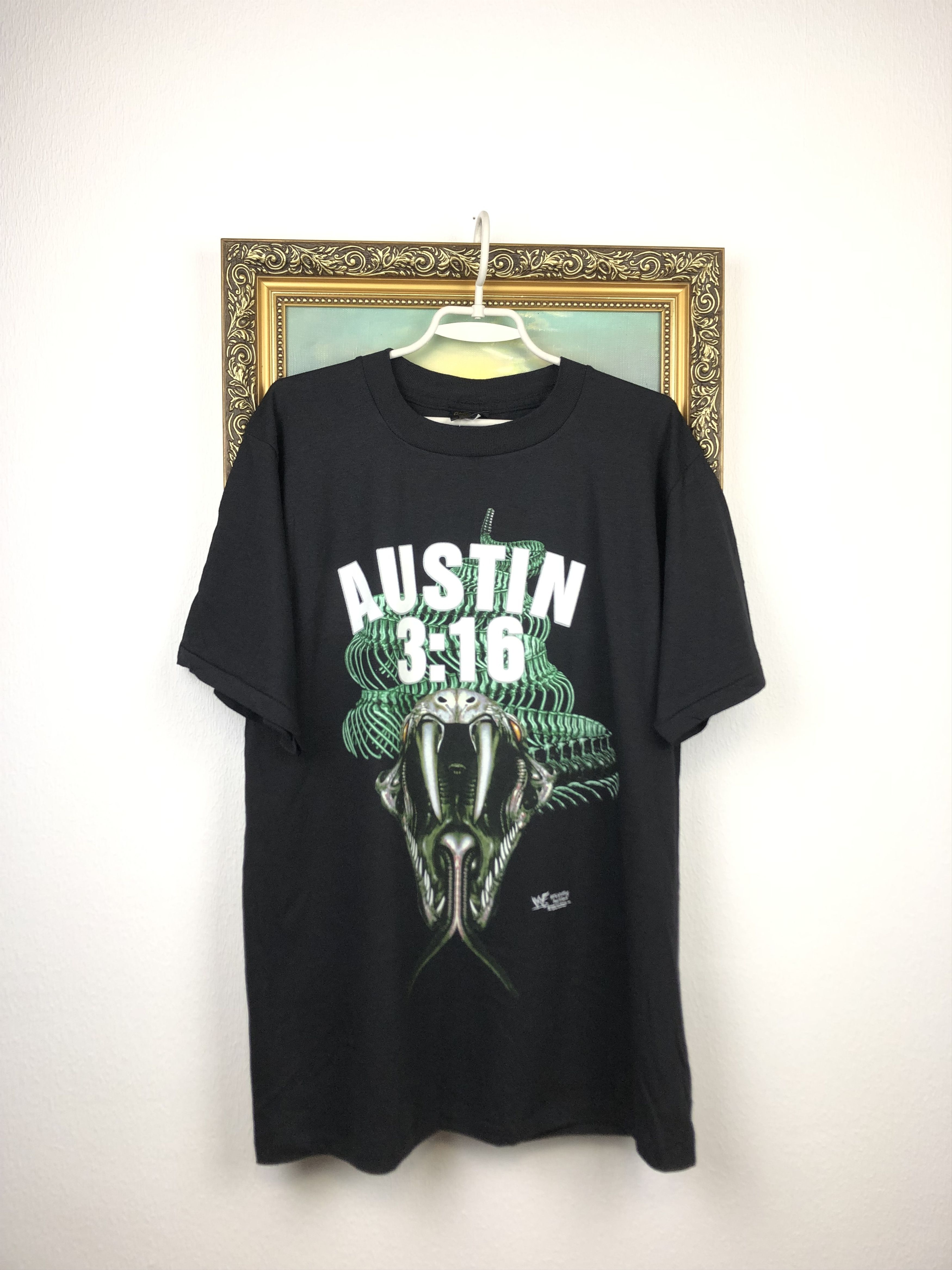 Vintage Vintage Stone Cold Austin Dont Trust Anybody WWE Shirt Tee Size US L / EU 52-54 / 3 - 2 Thumbnail