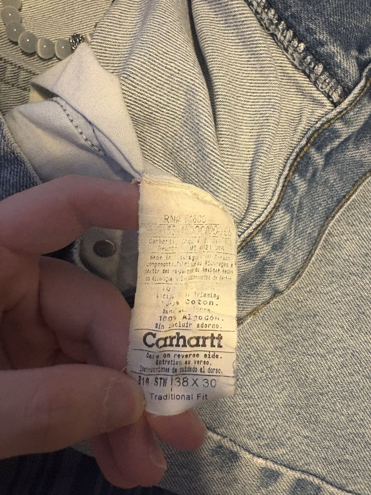 Carhartt Carhartt Denim Size US 30 / EU 46 - 3 Thumbnail